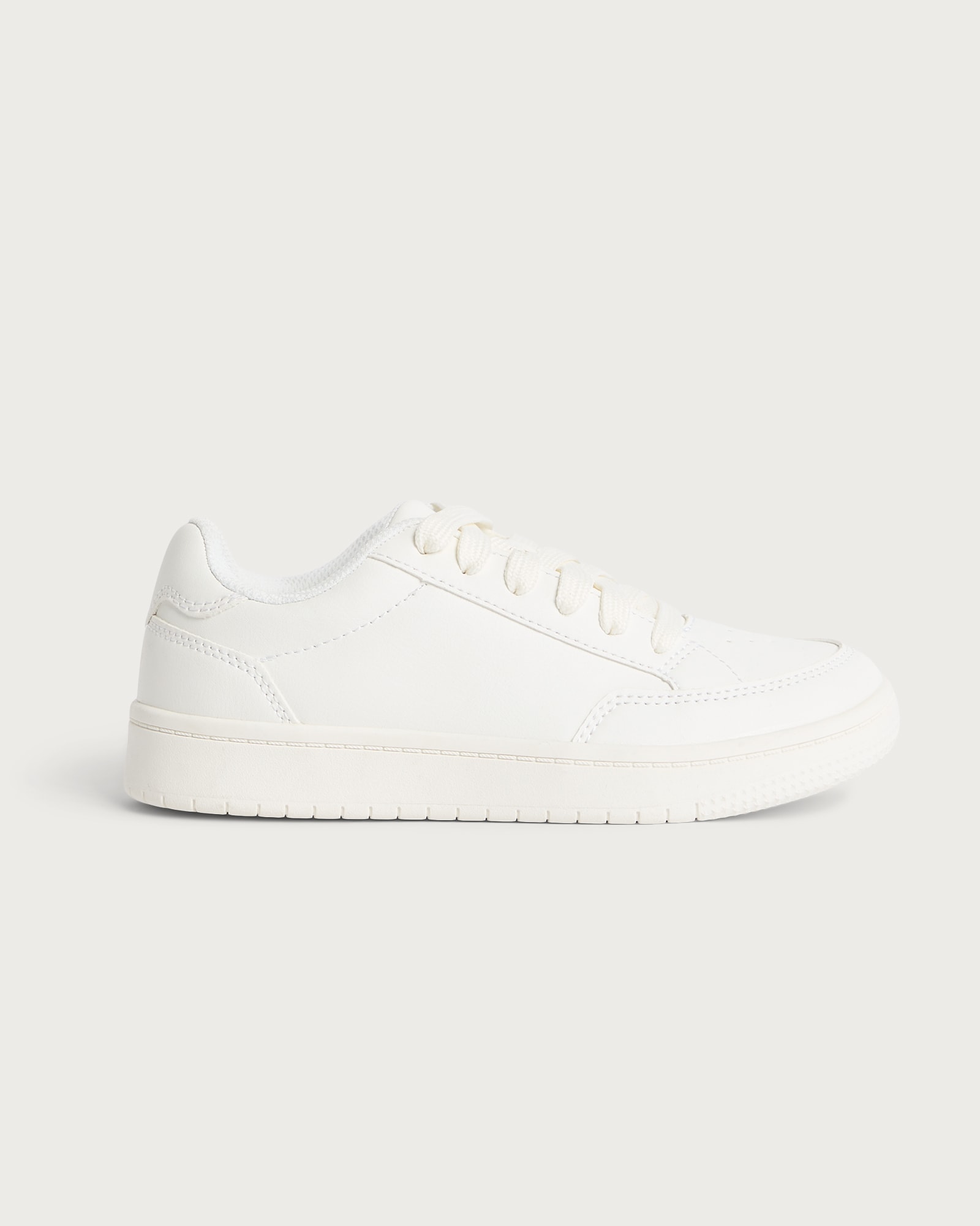 F&F Lace-Up Trainers in White