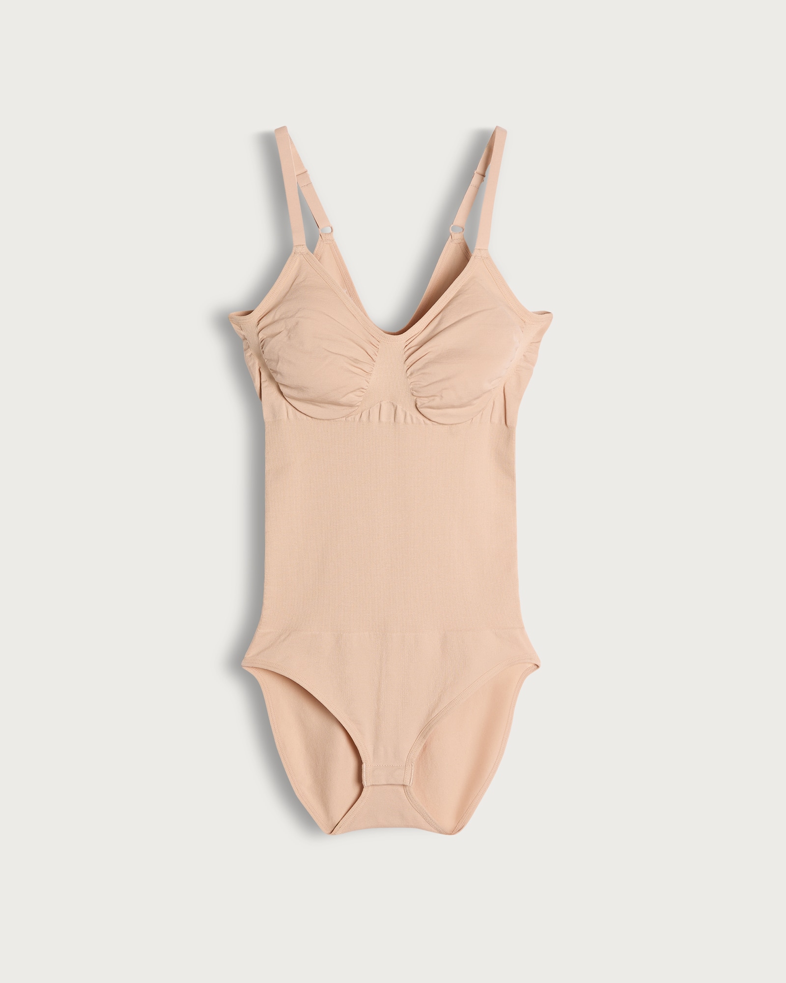 F&F Shapewear Smoothing Contour Bodysuit in Nude thumbnail 4
