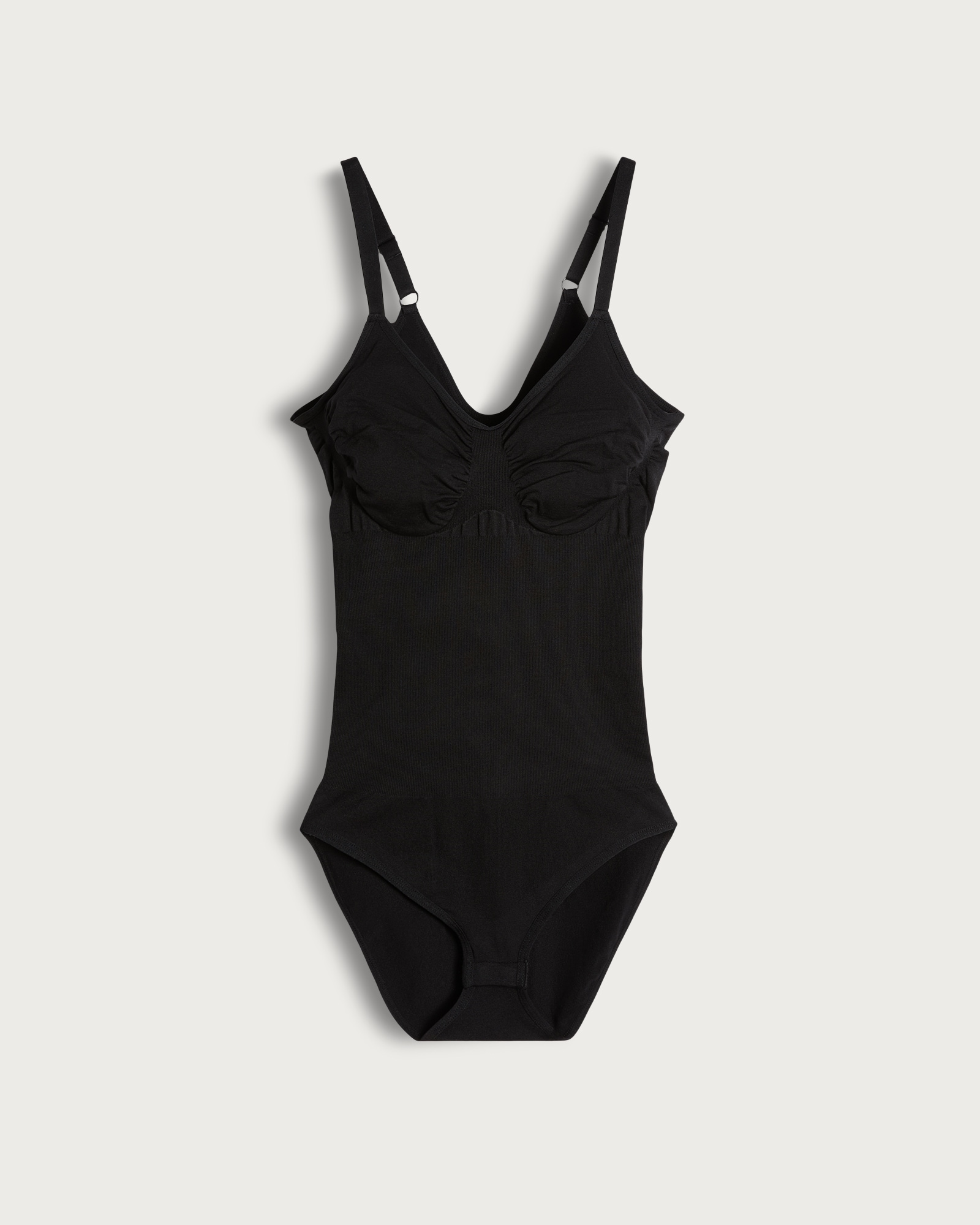 F&F Shapewear Smoothing Contour Bodysuit  in Black thumbnail 4