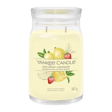 Yankee Candle Signature Iced Berry Lemonade Large Candle 567g