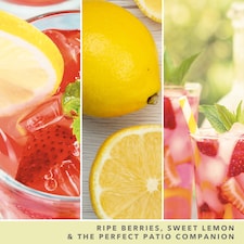 Yankee Candle Signature Iced Berry Lemonade Large Candle 567g thumbnail 3