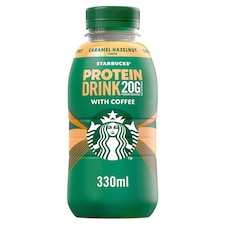 Starbucks® Protein Drink With Coffee Caramel Hazelnut Flavour 330ml
