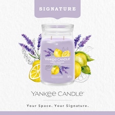 Yankee Candle Signature Lemon Lavender Large Jar 567g thumbnail 2