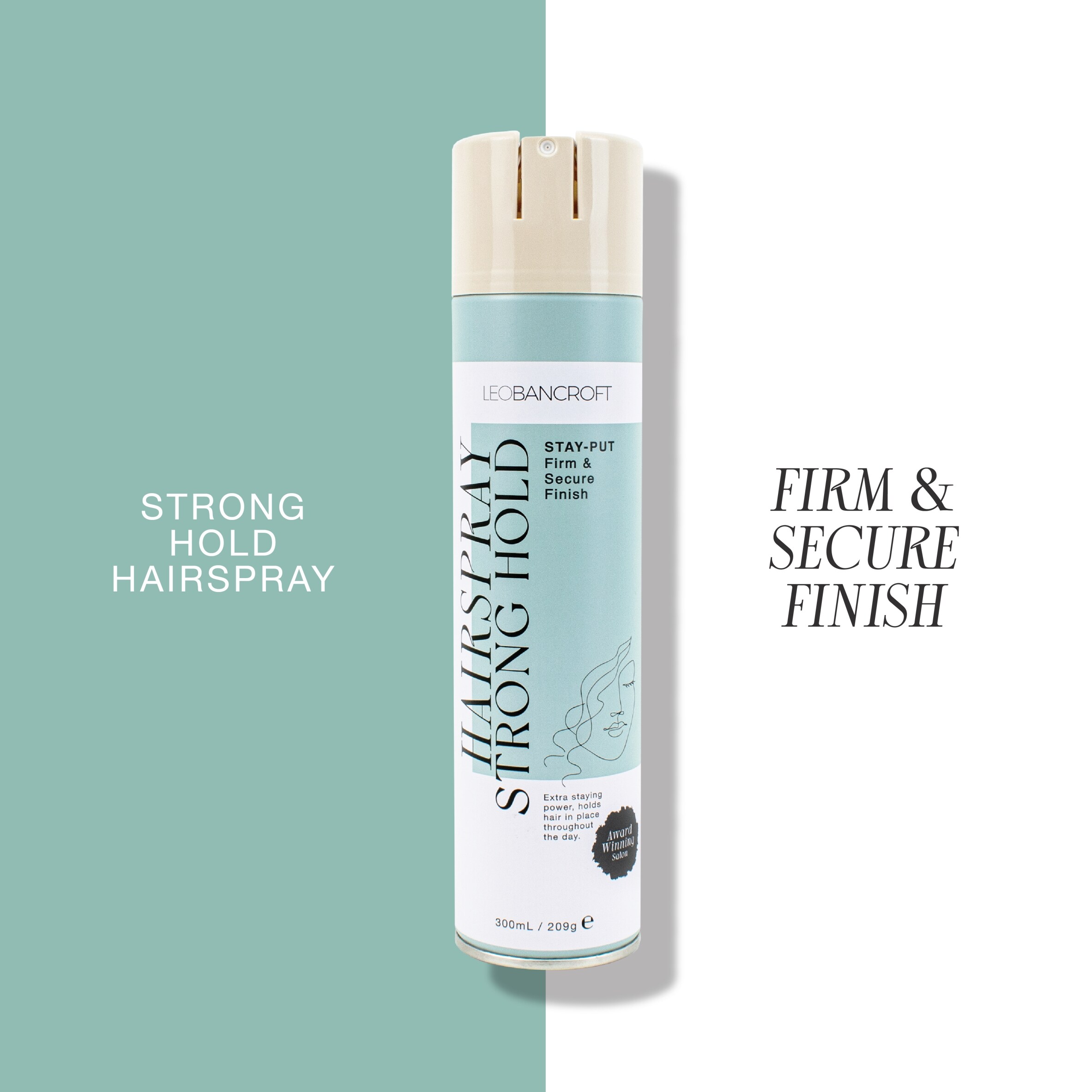 LEO BANCROFT HAIRSPRAY STRONG HOLD 300ML thumbnail 2