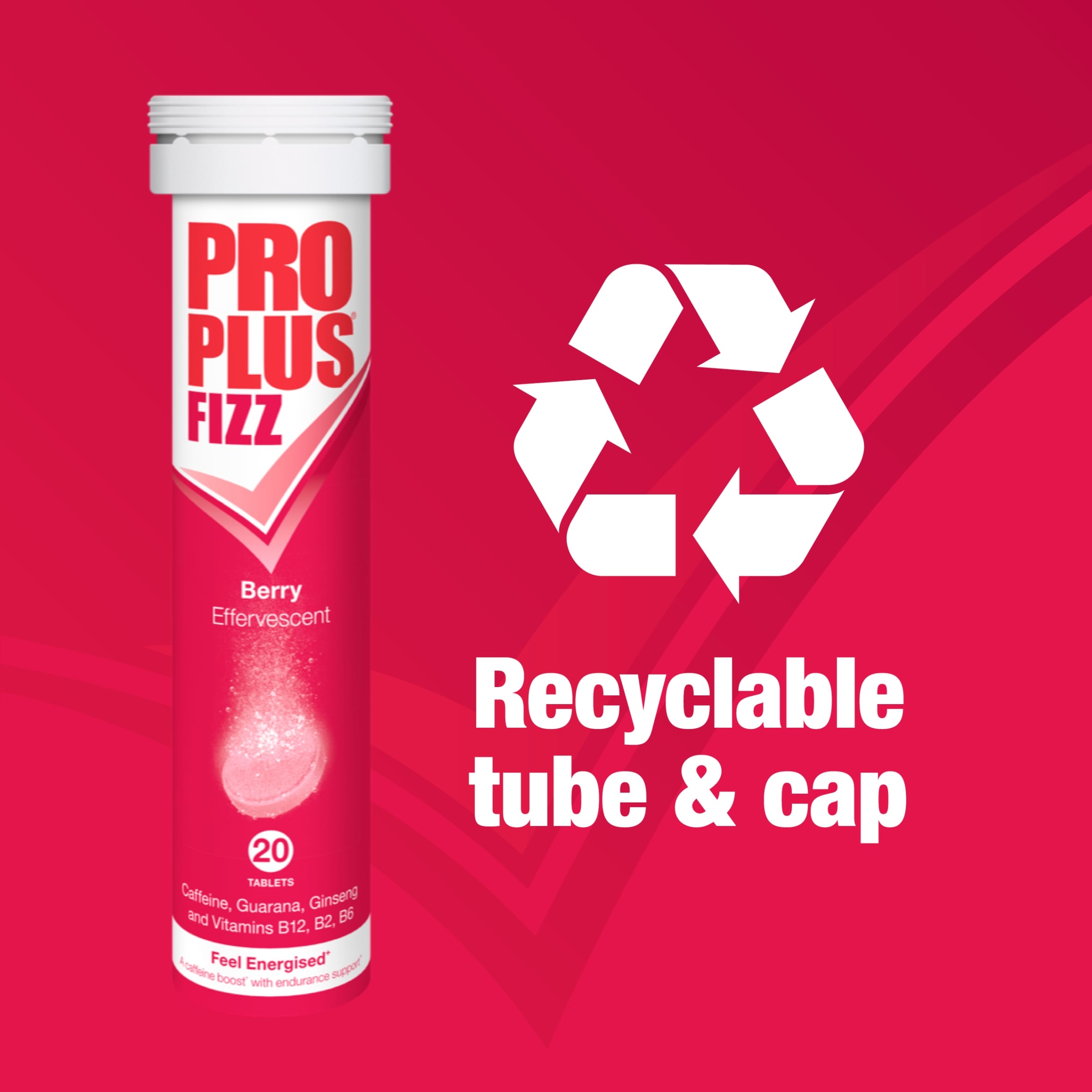 Pro Plus Fizz Effervescent Tablets - Berry 20s thumbnail 4