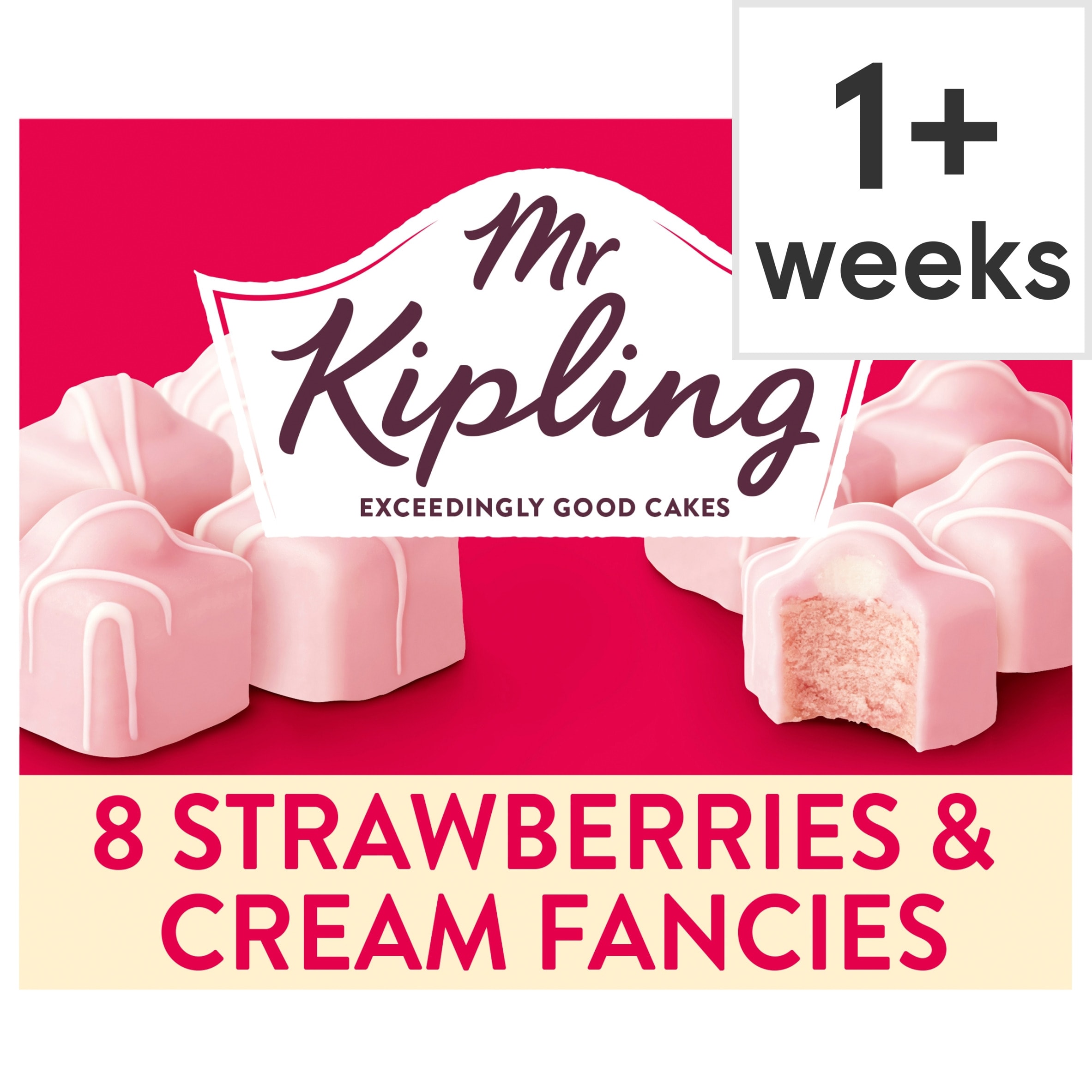 Mr Kipling Strawberries and Cream Fancies