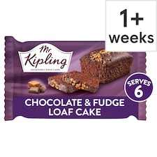 Mr Kipling Chocolate & Fudge Loaf Cake 220g