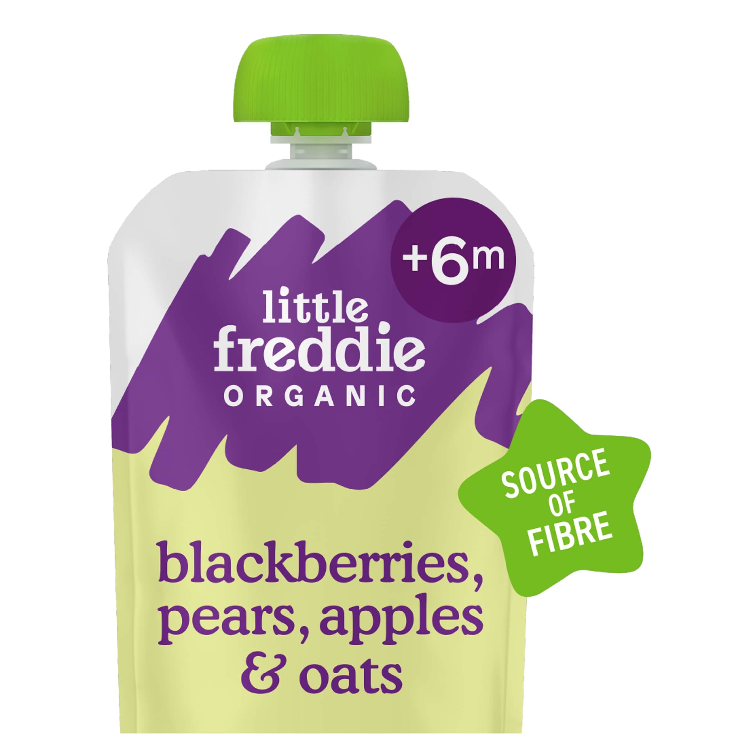 Little Freddie Blackberries, Pears, Apples & Oats