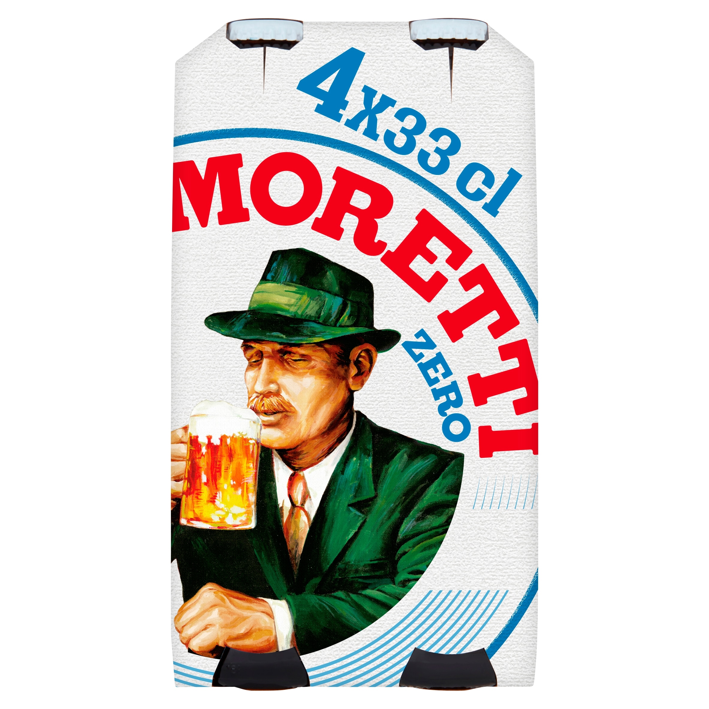 Birra Moretti Zero Alcohol Free Beer Bottles