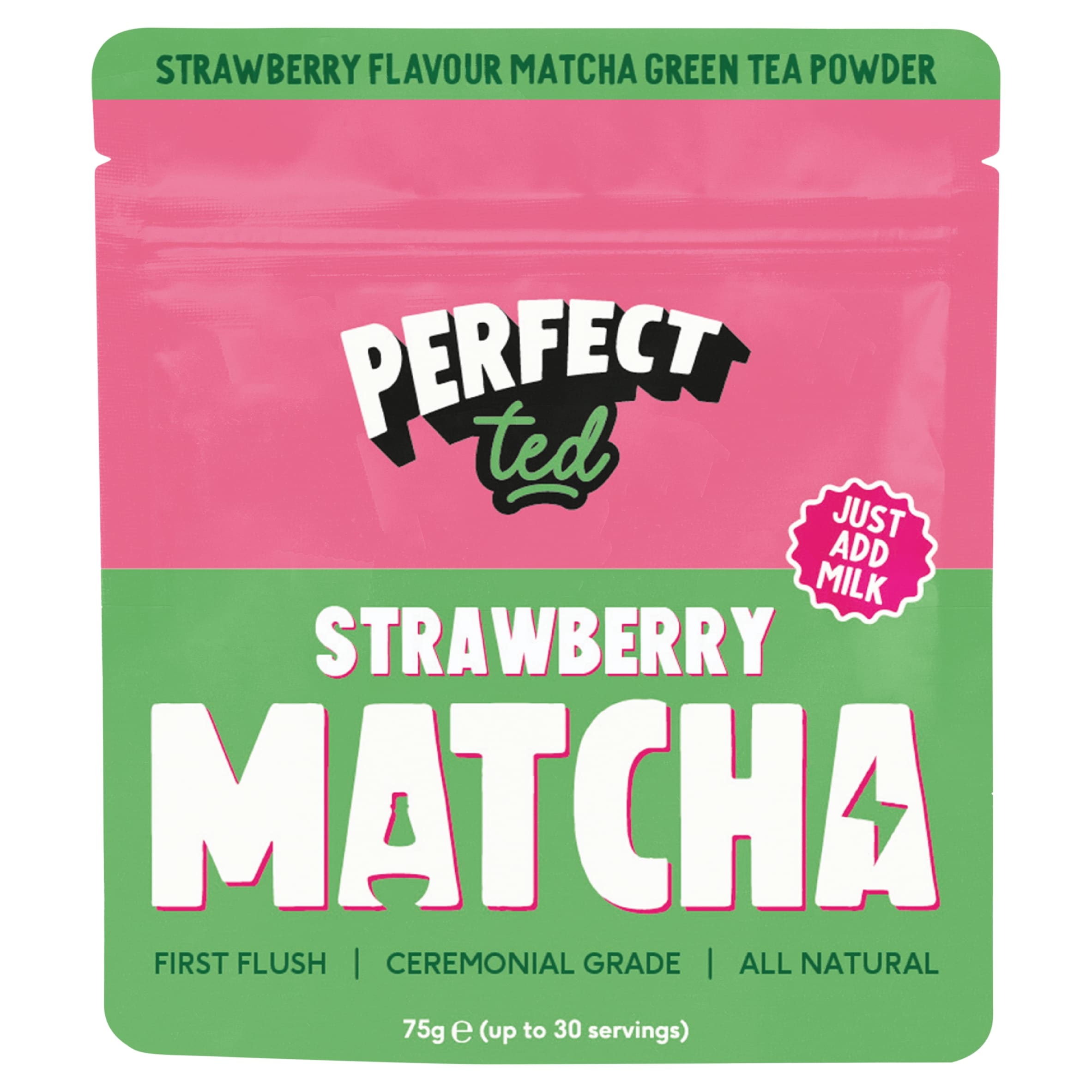 Perfect Ted Matcha Powder Summer Berry