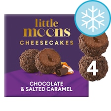 Little Moons Chocolate & Salted Caramel Mochi Cheesecakes 4x30g