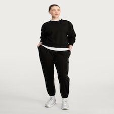 F&F Active Cuffed Joggers in Black