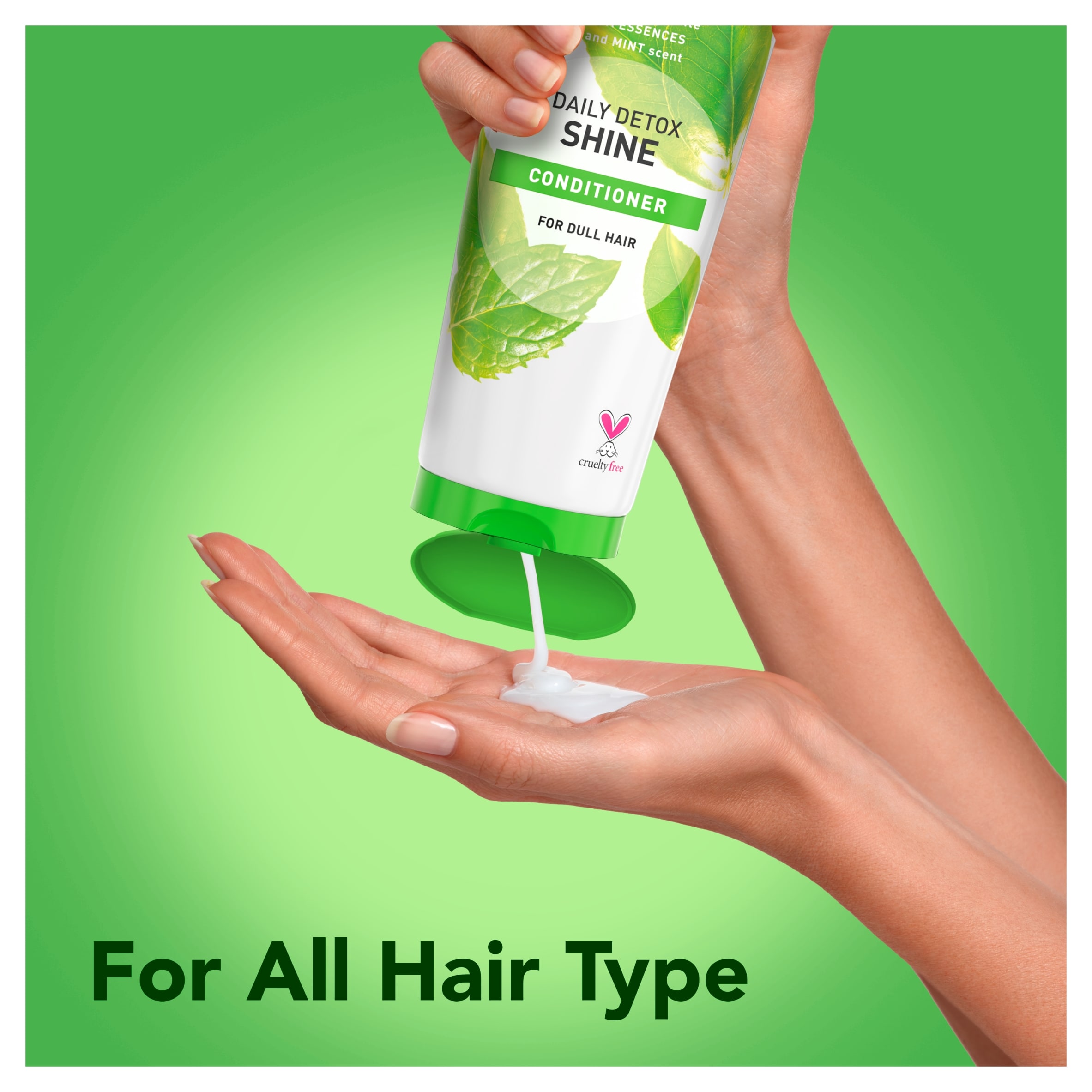 Herbal Essences Daily Detox Shine Conditioner Tea & Mint 275ml thumbnail 4