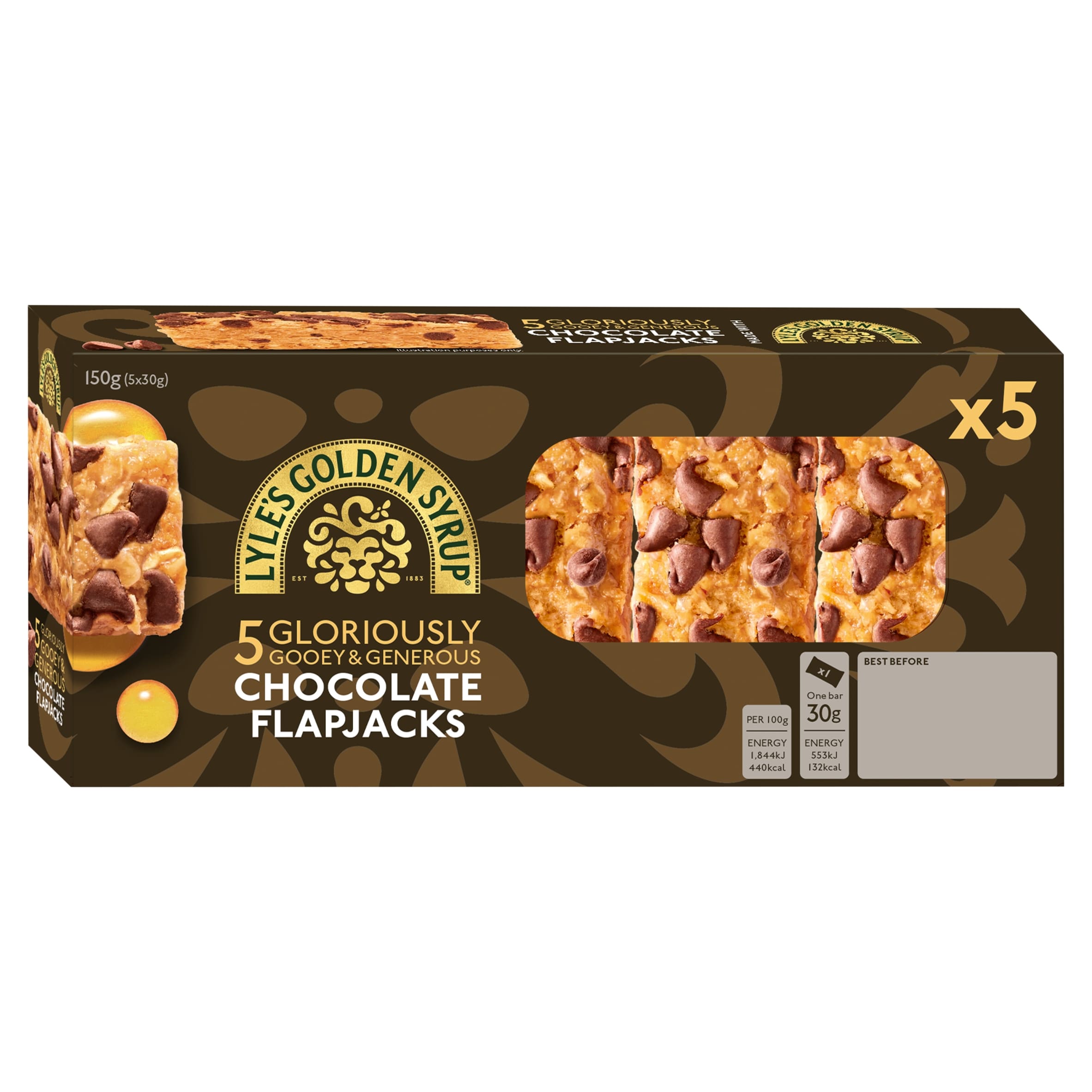 Lyle's Golden Syrup Chocolate Flapjacks