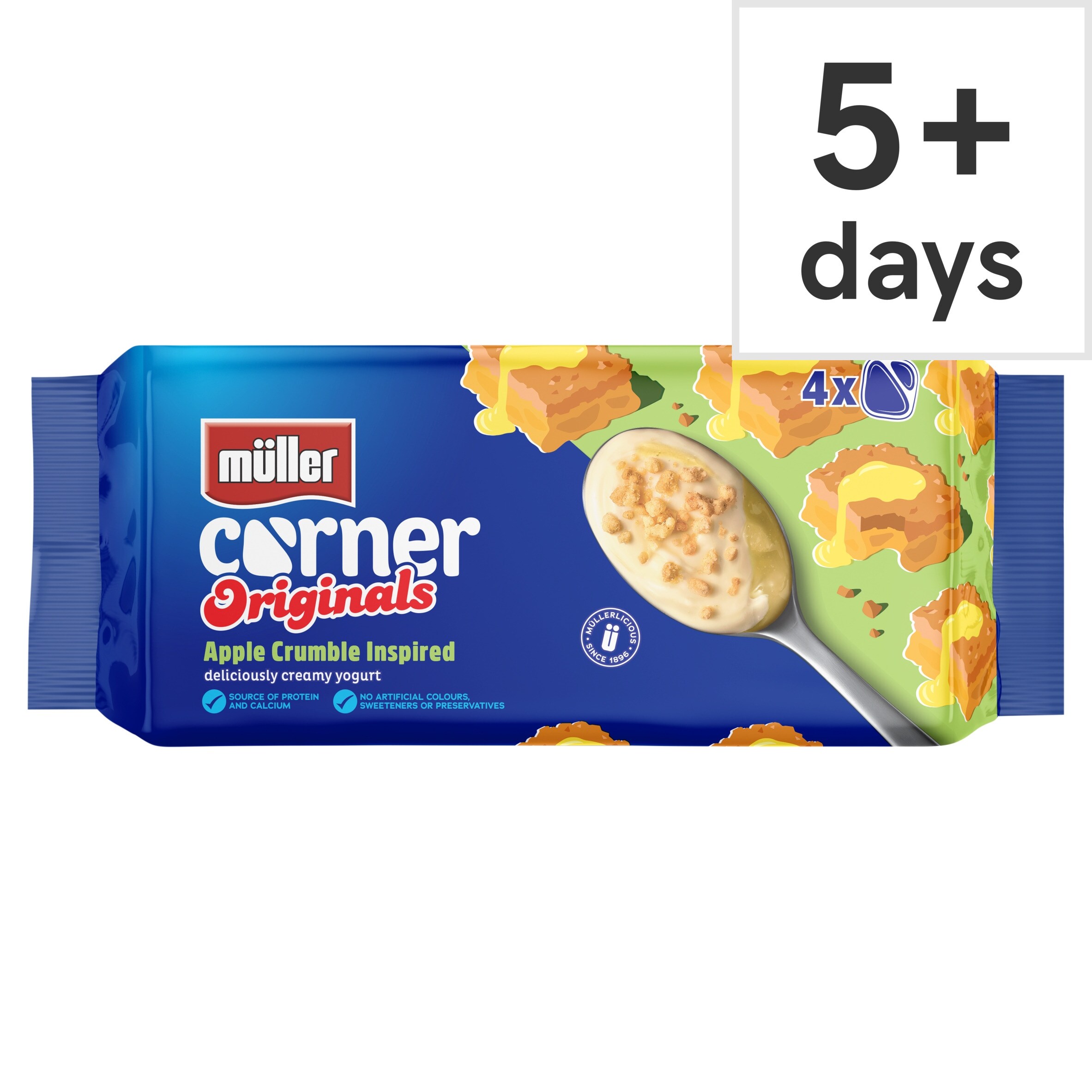Muller Corner Originals Apple Crumble Yogurts