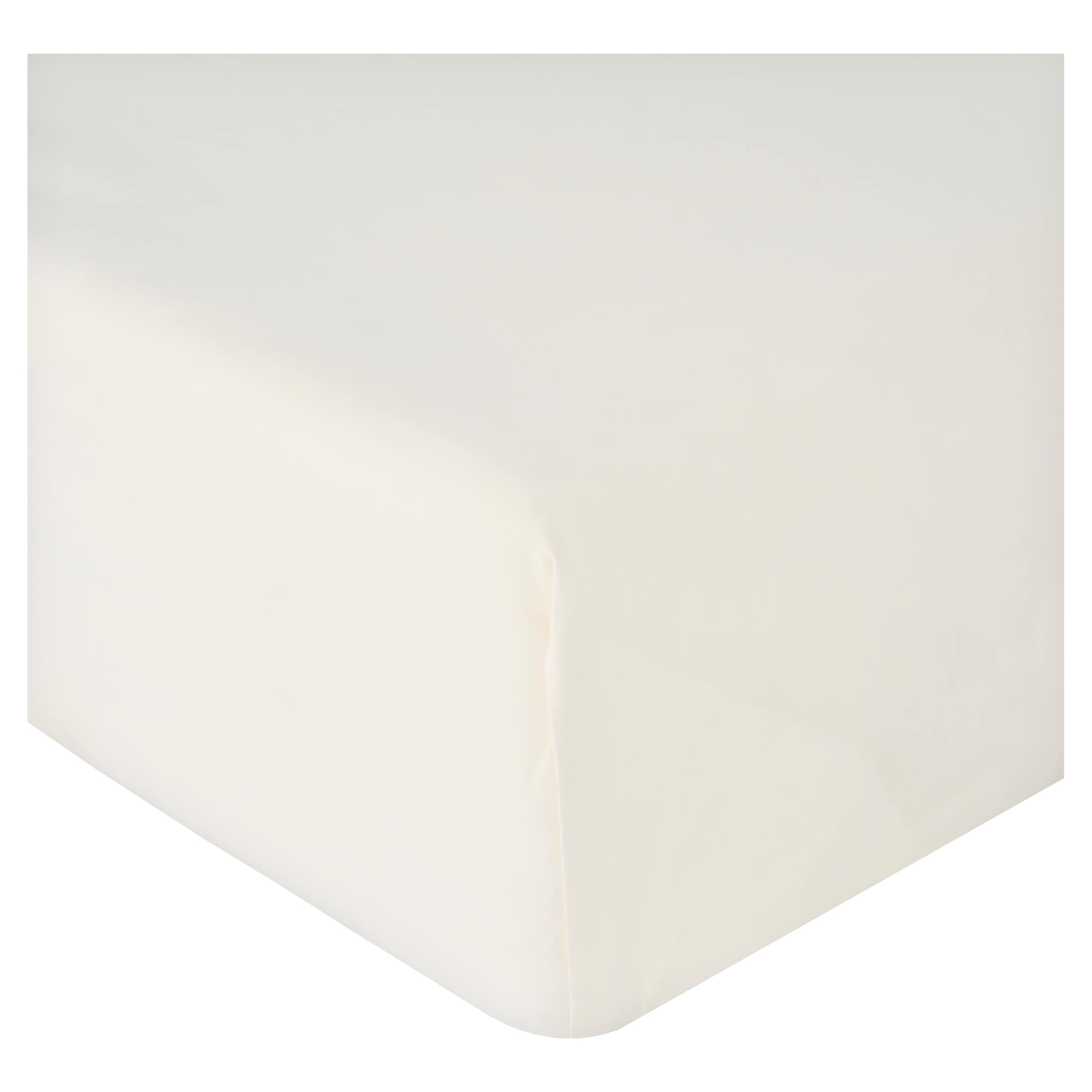 F&F Home Supersoft White Flat Sheet Double