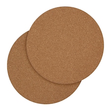 F&F Home Round Corkback Placemat 2 Pack thumbnail 3