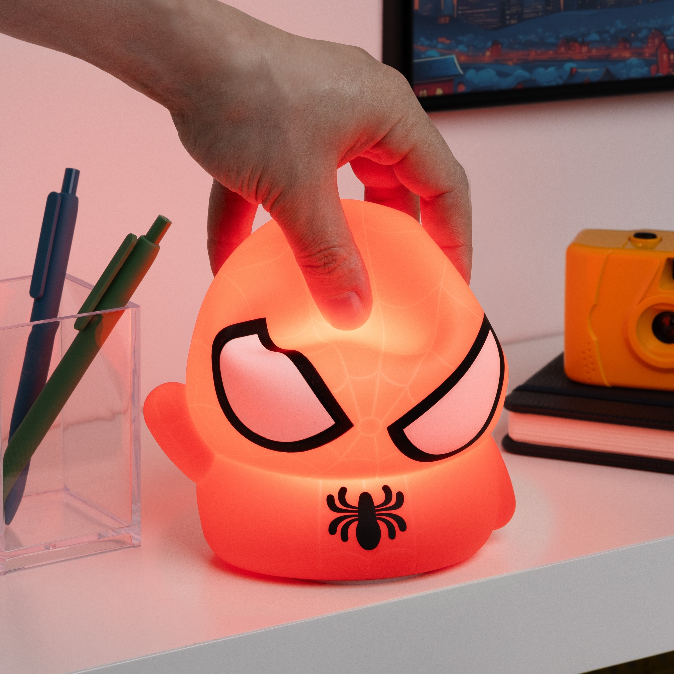 SPIDERMAN SILICONE LIGHT RECHARGEABLE BATTERY VERSION thumbnail 5