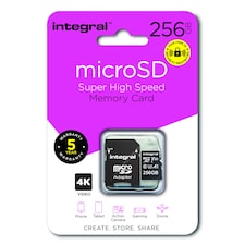 Integral microSD Memory Card 256GB