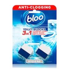 Bloo 2in1 Cleaning Foam Fresh Scent Toilet Blocks 2 x 50g thumbnail 2