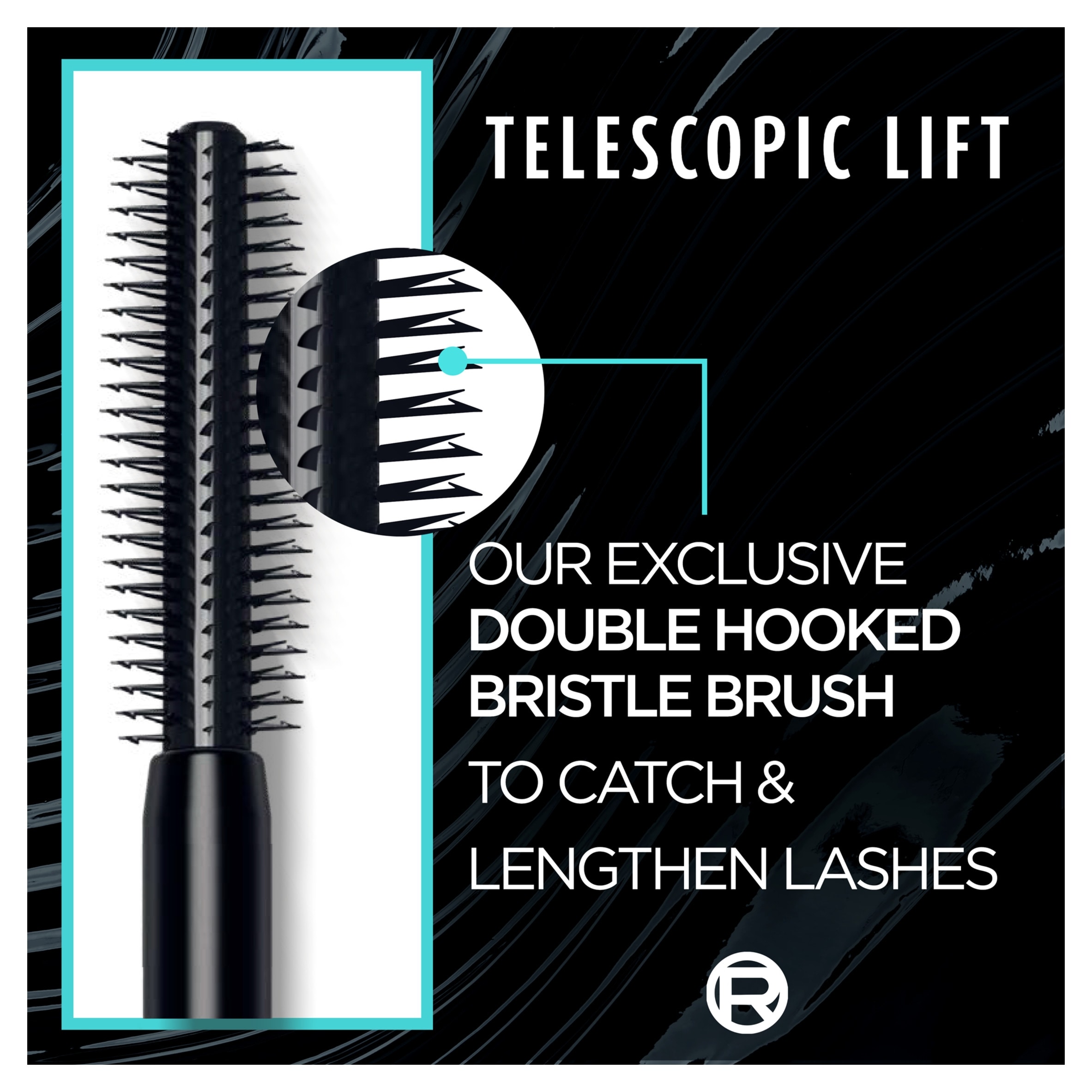 L'Oreal Paris Telescopic Lift Mascara Waterproof Black 9.9ml thumbnail 3
