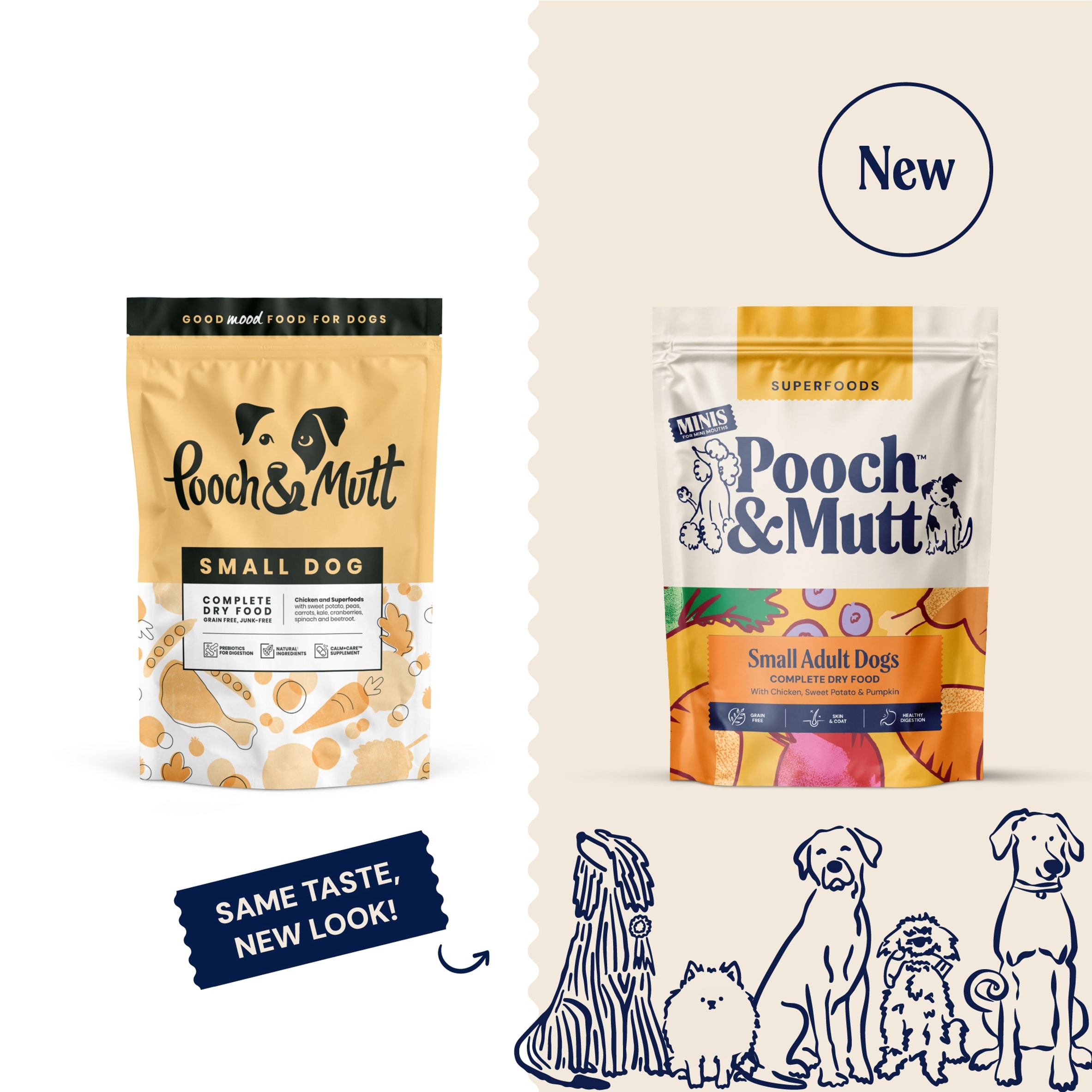 Pooch & Mutt Small Dog Complete Dry Food 1.5kg thumbnail 3