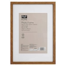 F&F Home Mango Wood 2 in 1 Frame A3