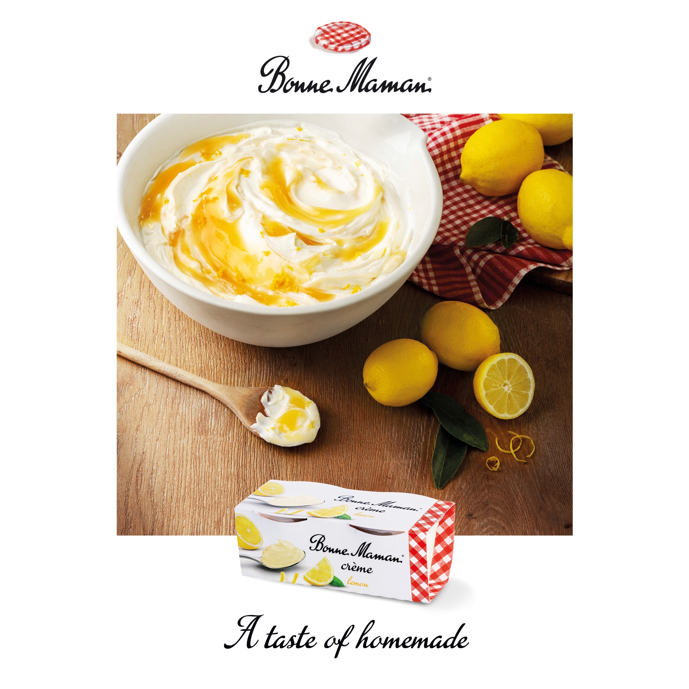Bonne Maman Creme Lemon 2 x 90g thumbnail 2