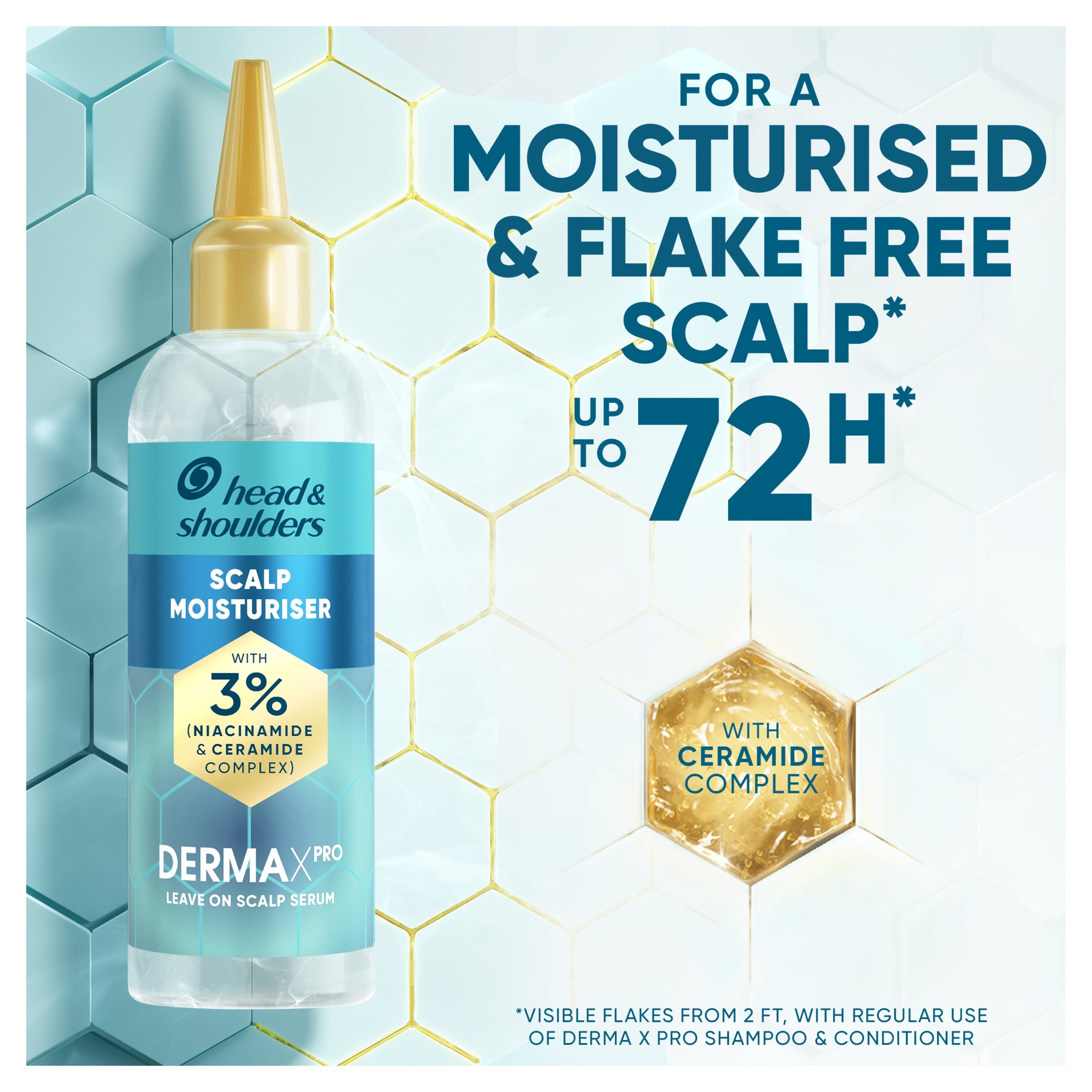 Head & Shoulders DermaXpro Leave on Scalp Moisturiser Serum 145ml thumbnail 2