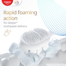 Colgate Total Active Prevention Foaming Clean Medium Toothbrush 1 Pack thumbnail 4