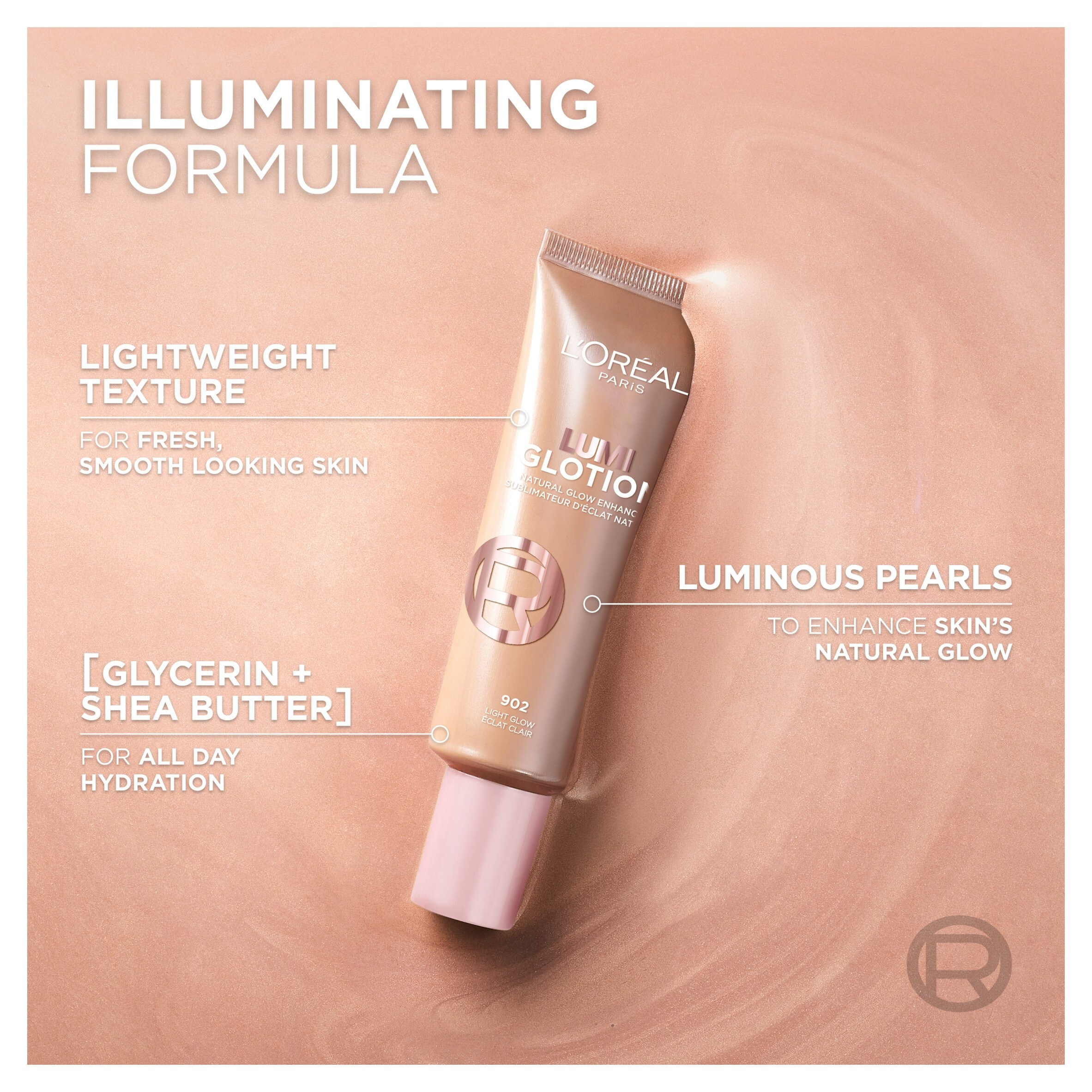 L'Oreal Paris Glotion Natural Glow Enhancer 904 Deep Glow 40ml thumbnail 3
