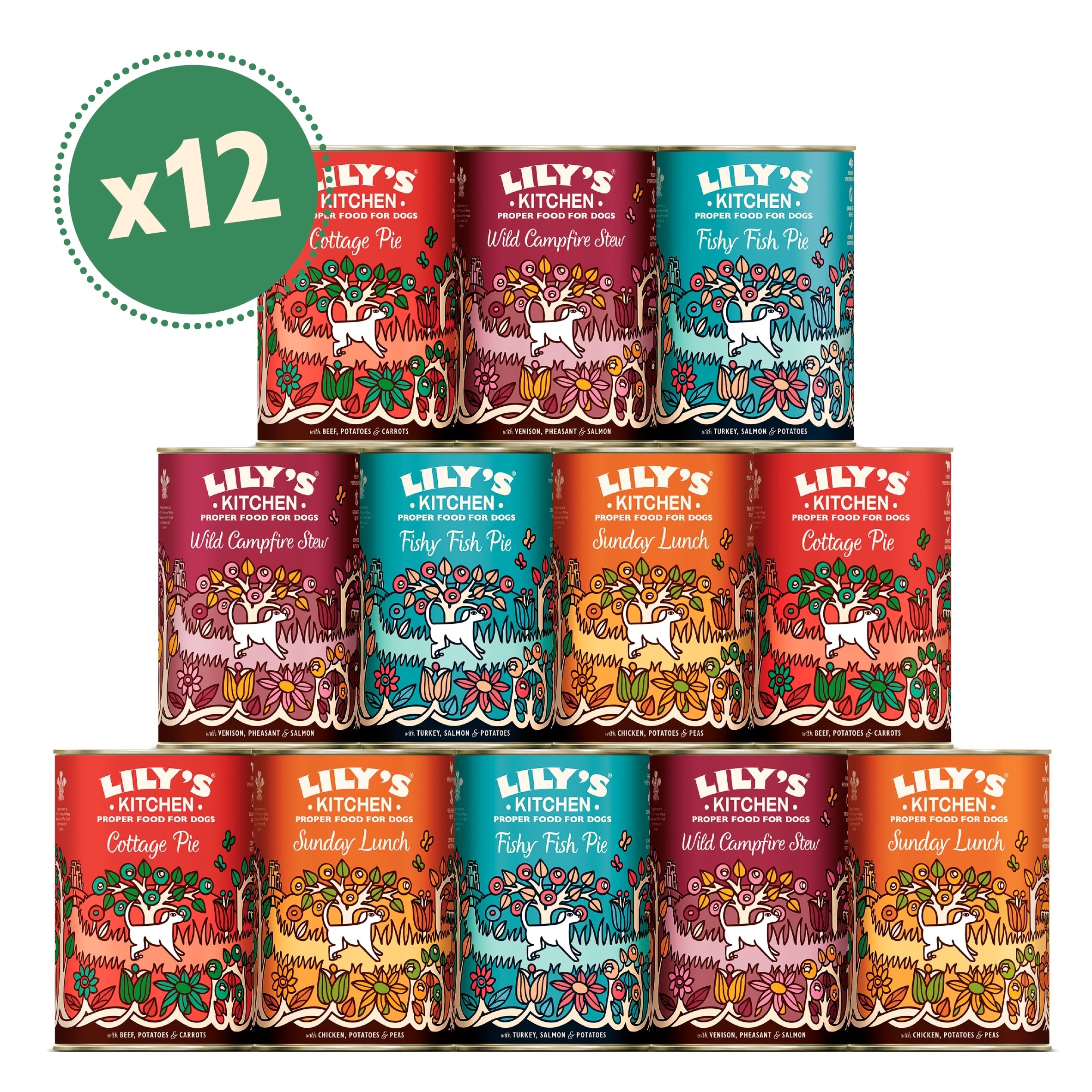 Lily's Kitchen Grain Free Tins for Dogs 12x400g thumbnail 2