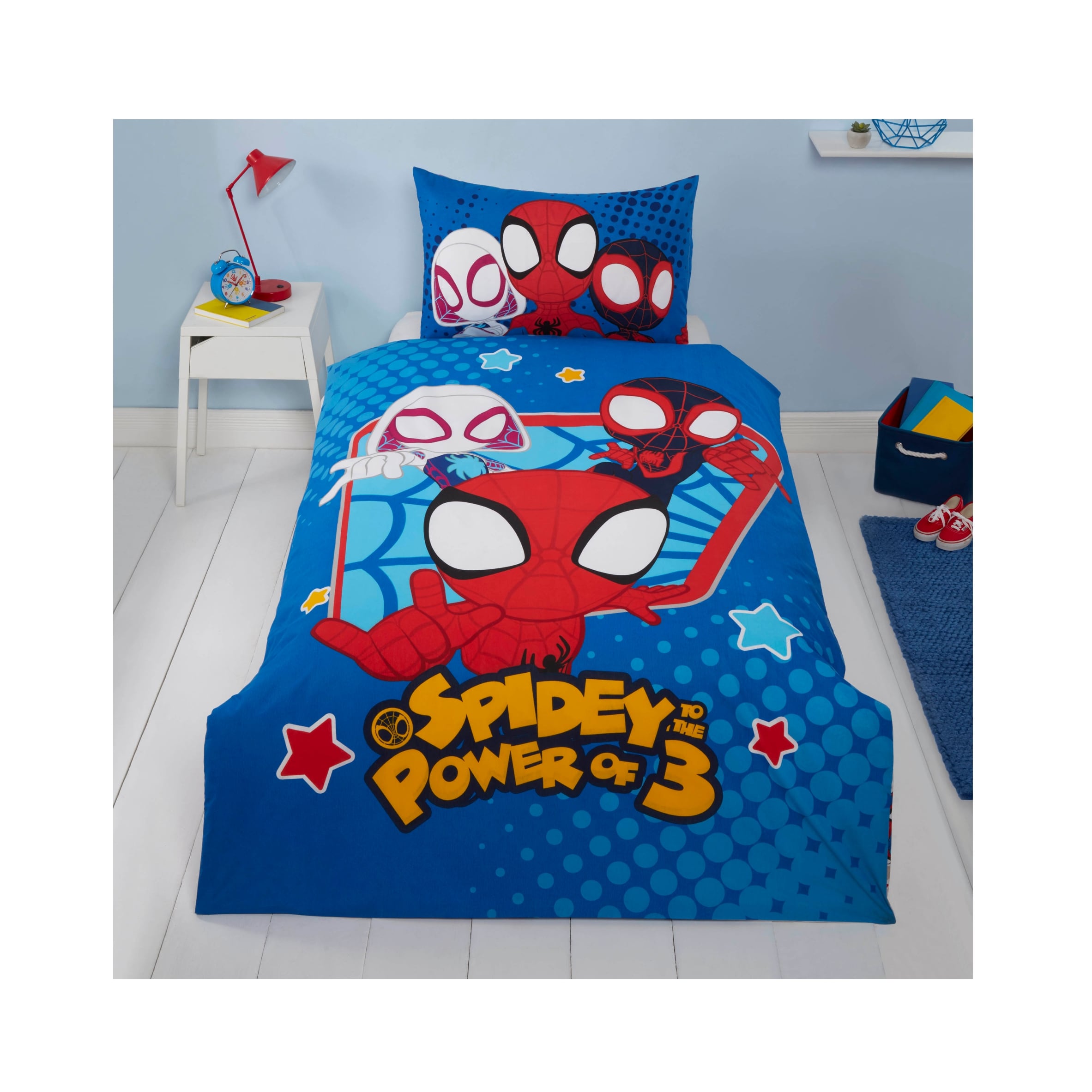 SPIDEY & FRIENDS BED SET SINGLE thumbnail 2