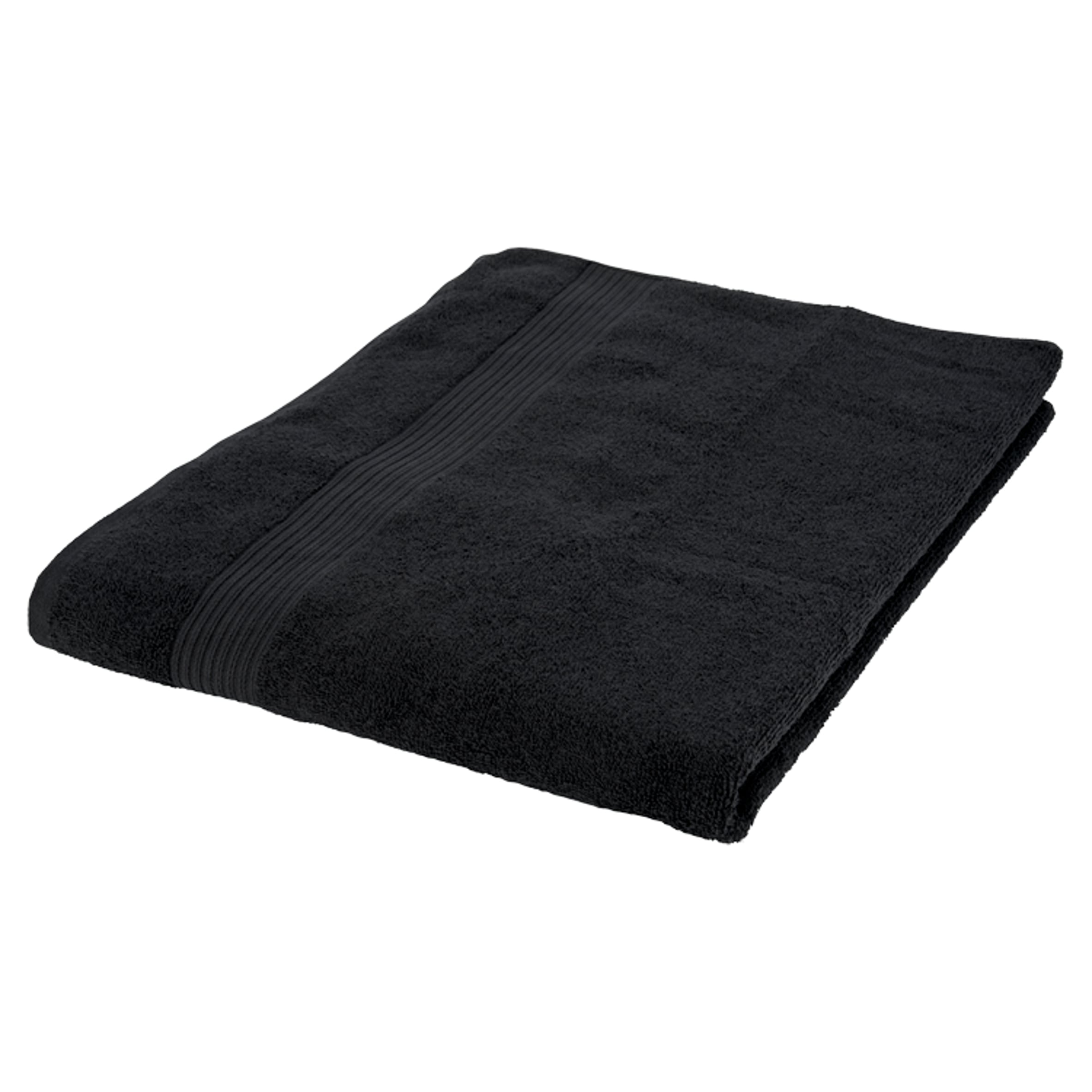 F&F Home Black Recycled Cotton Hand Towel 