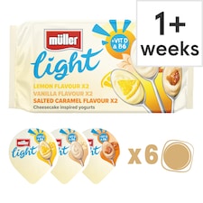 Muller Light Cheesecake Yogurt 6x140g
