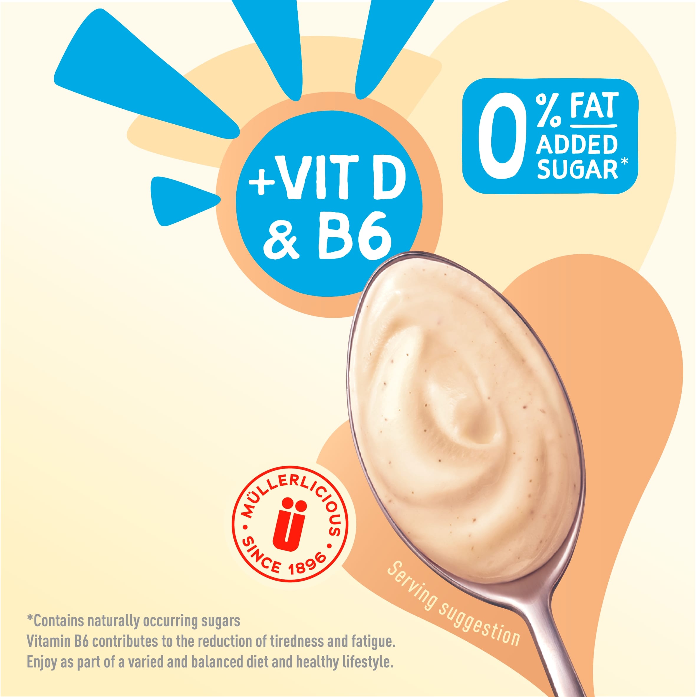 Muller Light Cheesecake Yogurt 6x140g thumbnail 4