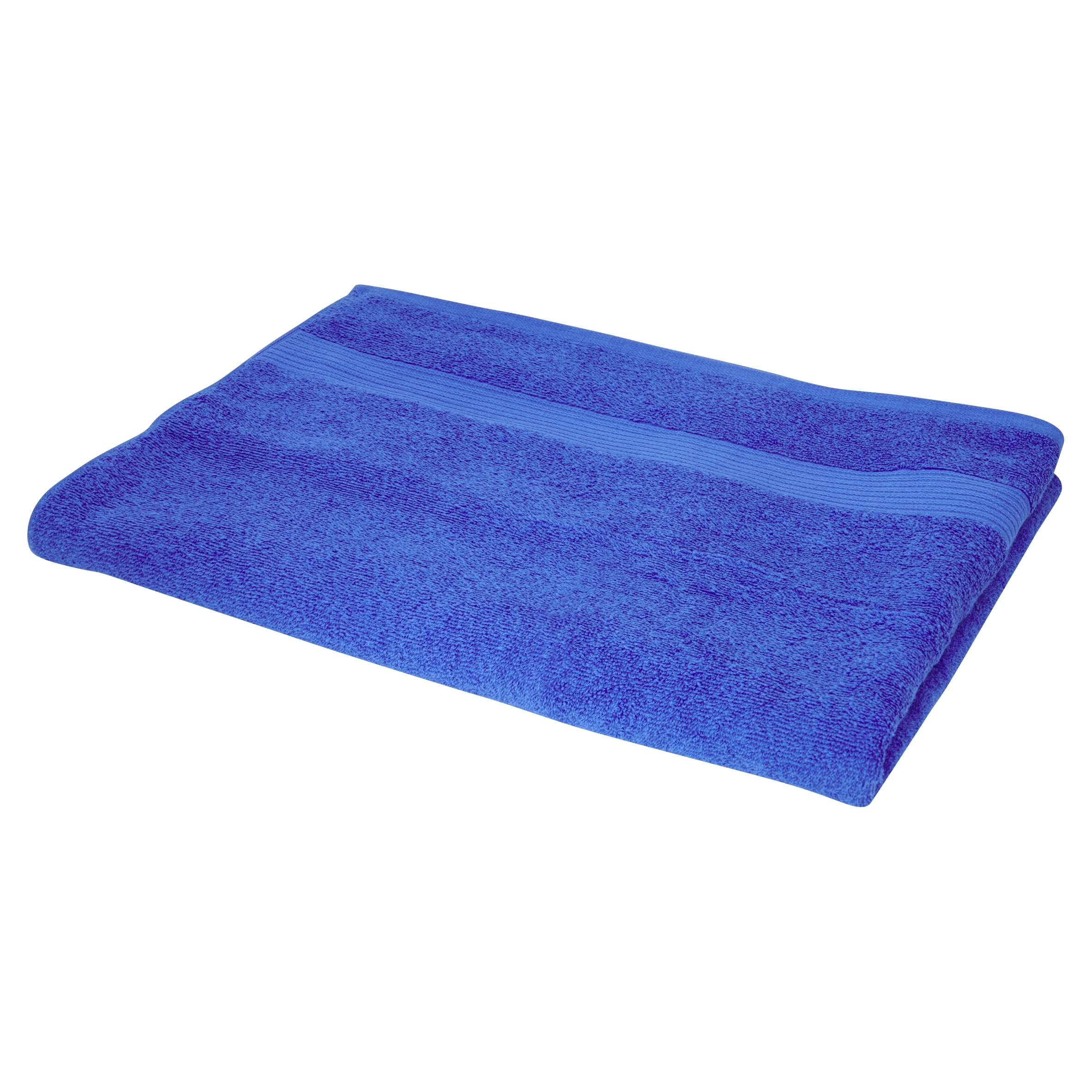 F&F Home Bright Blue Recycled Cotton Bath Sheet