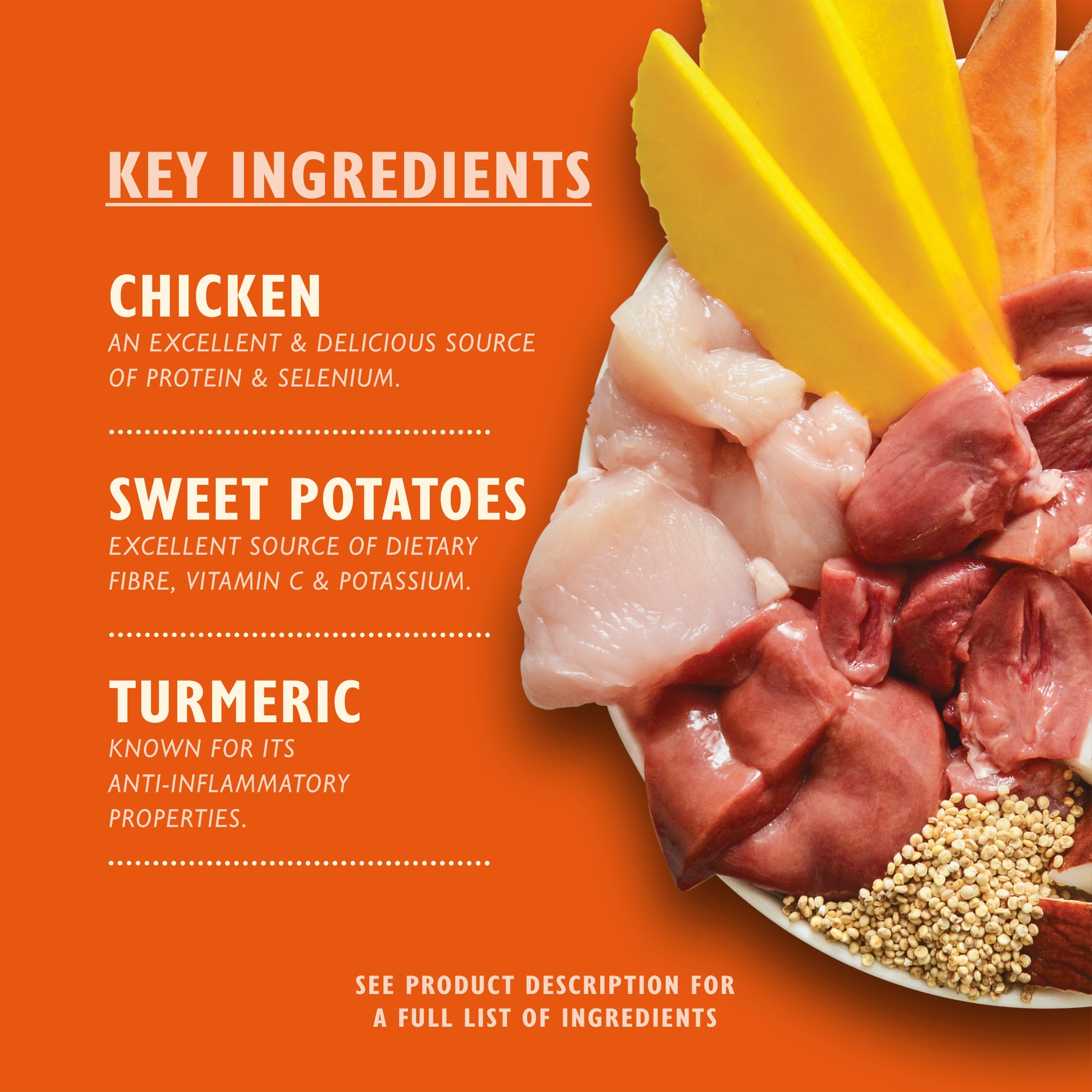 Lily's Kitchen Carnival Chicken with Sweet Potato & Turmeric for Dogs 400g thumbnail 2