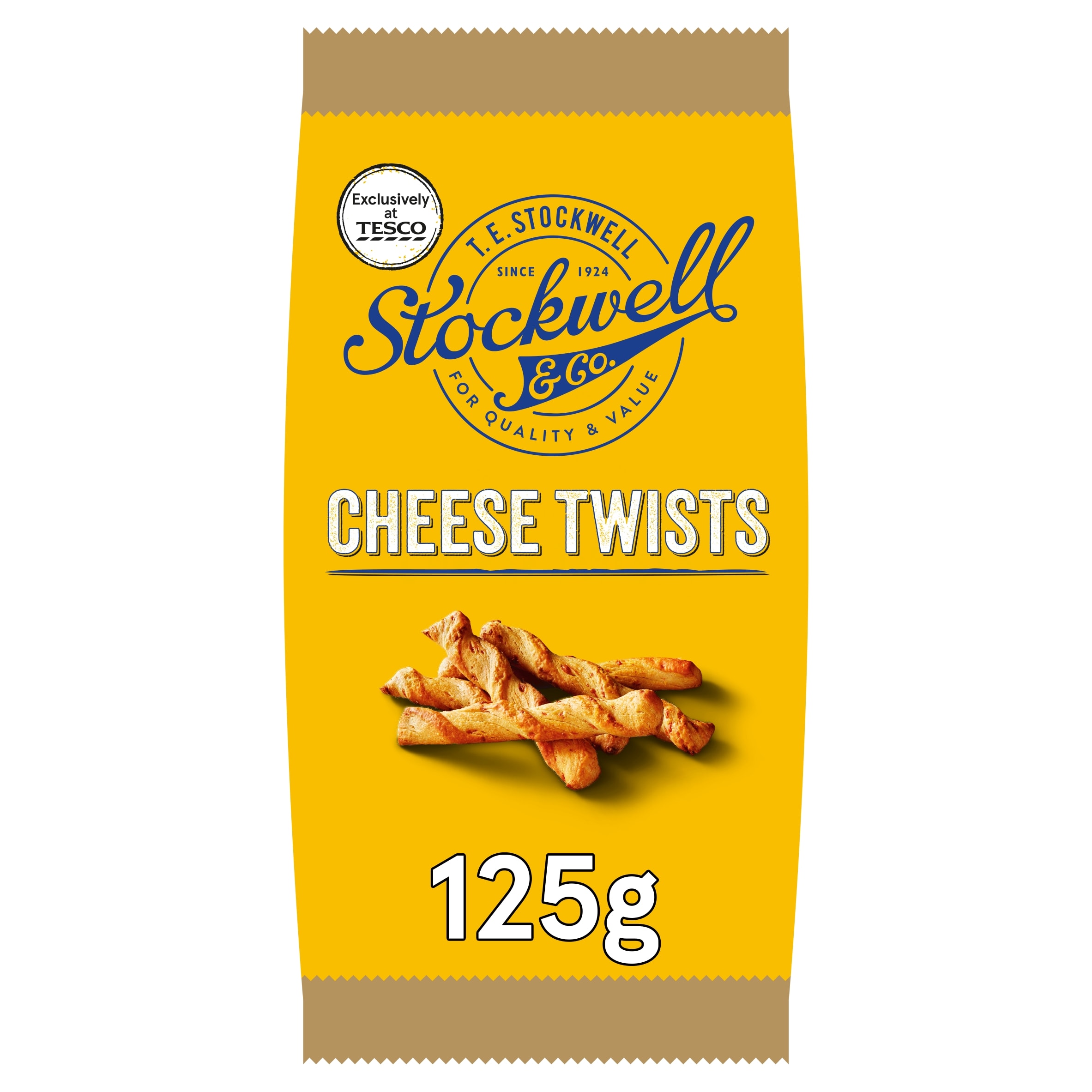 Stockwell & Co. Cheese Twists 125g