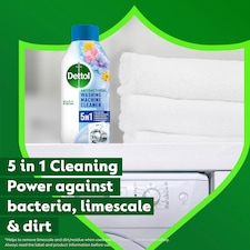 Dettol Antibacterial Washing Machine Cleaner Spring Blossom 250ml thumbnail 2