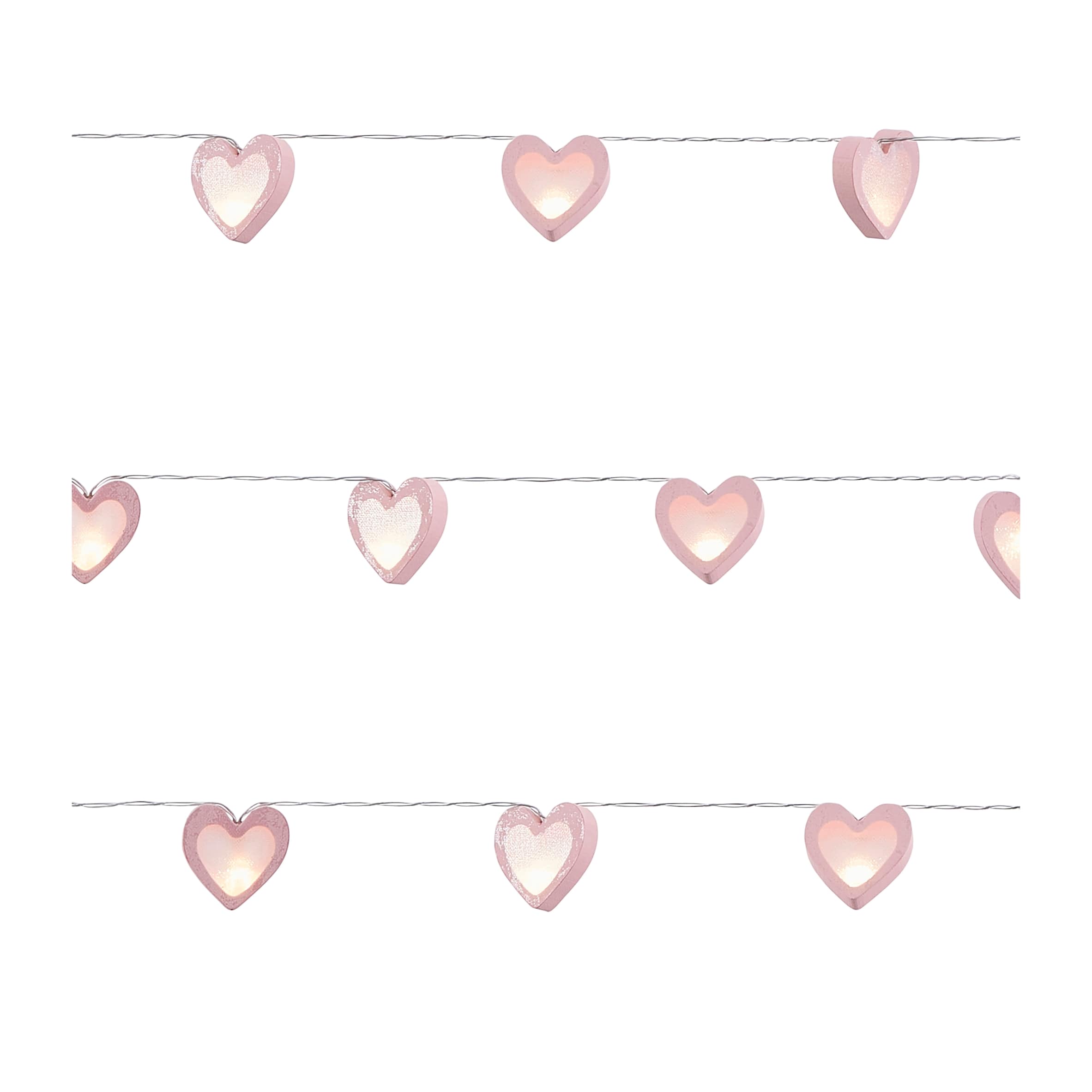 GLOW HEART STRING LIGHTS