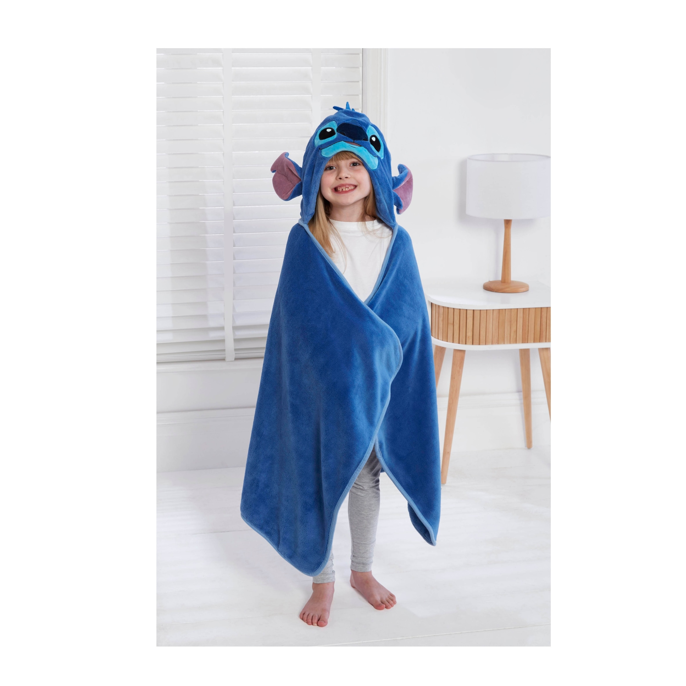 DISNEY'S STITCH HOODED BLANKET