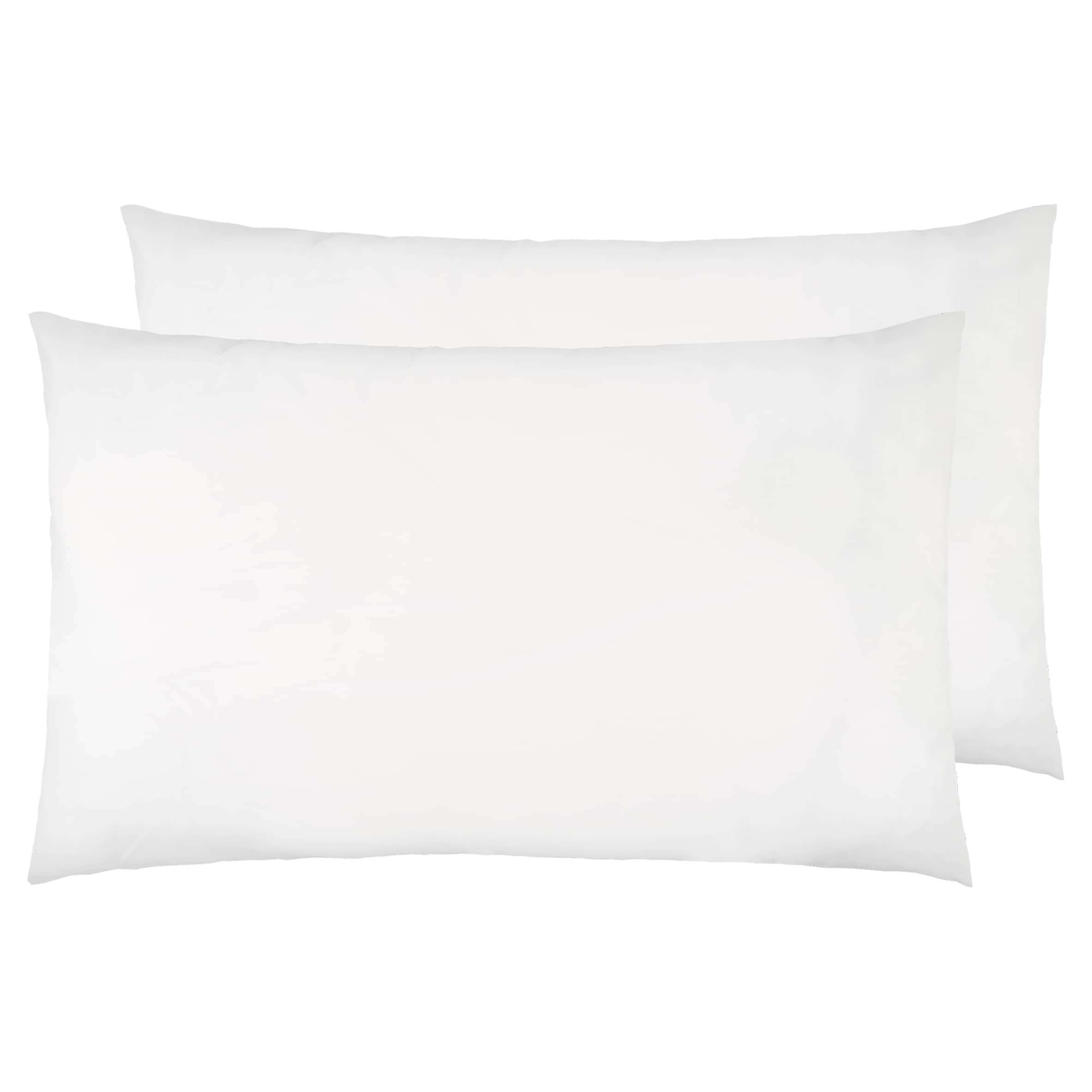 F&F Home White Cotton Rich Pillowcase Pair