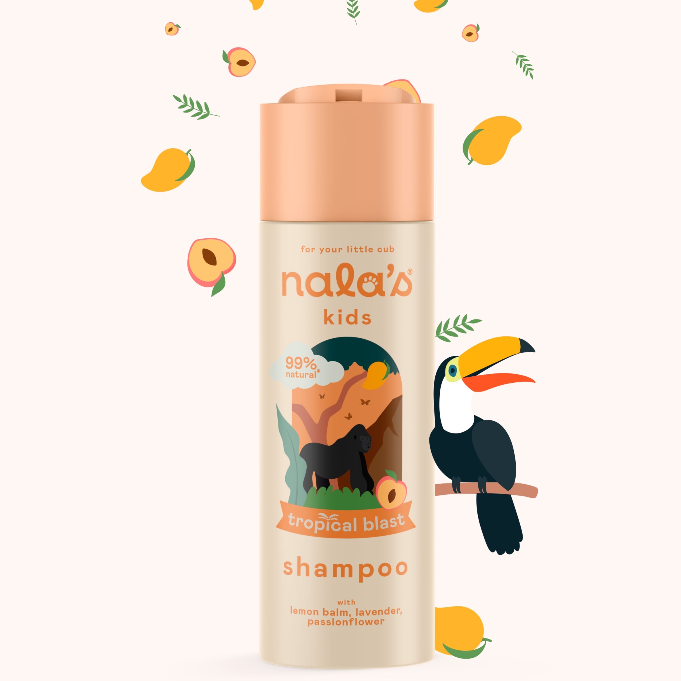 Nala's Kids Tropical Blast Shampoo 200ml thumbnail 2