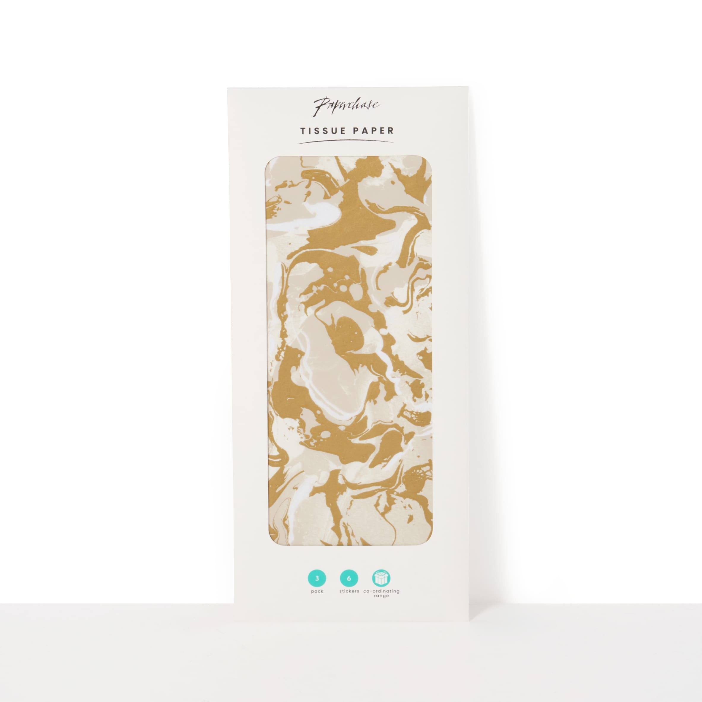 Paperchase ReKrafted 3 Pack Marble Tissue Paper thumbnail 2