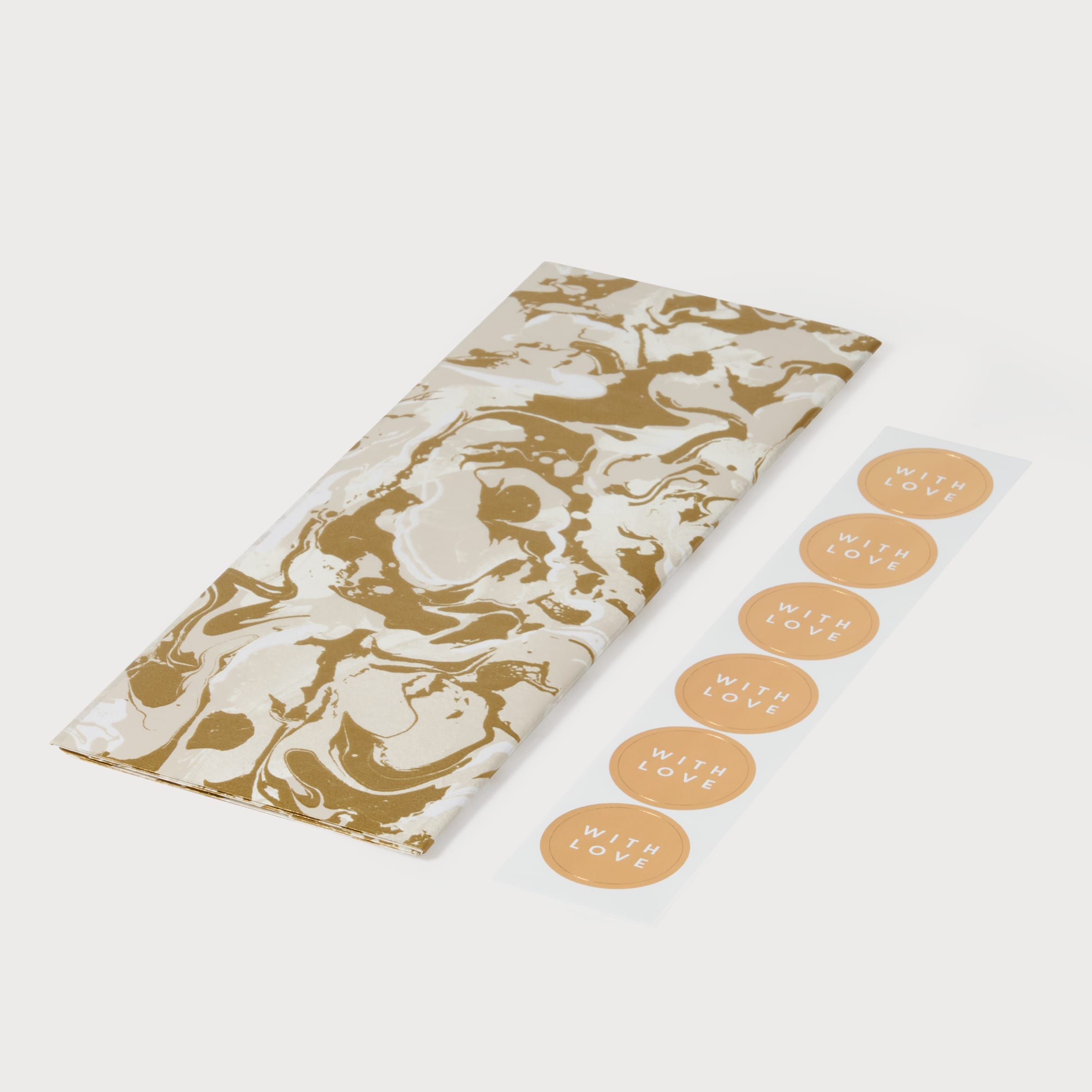 Paperchase ReKrafted 3 Pack Marble Tissue Paper thumbnail 3