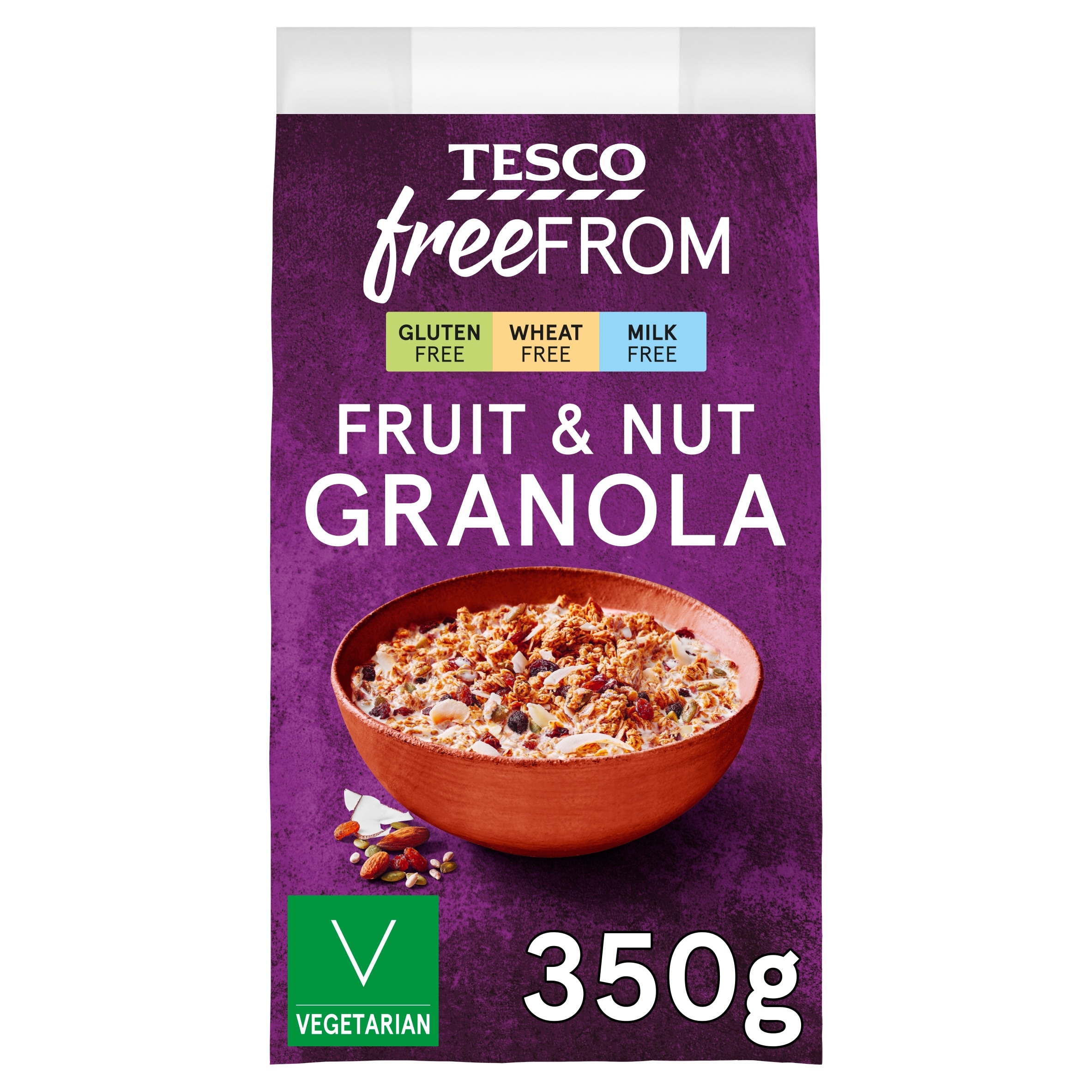 Tesco Free From Fruit & Nut Granola 350g