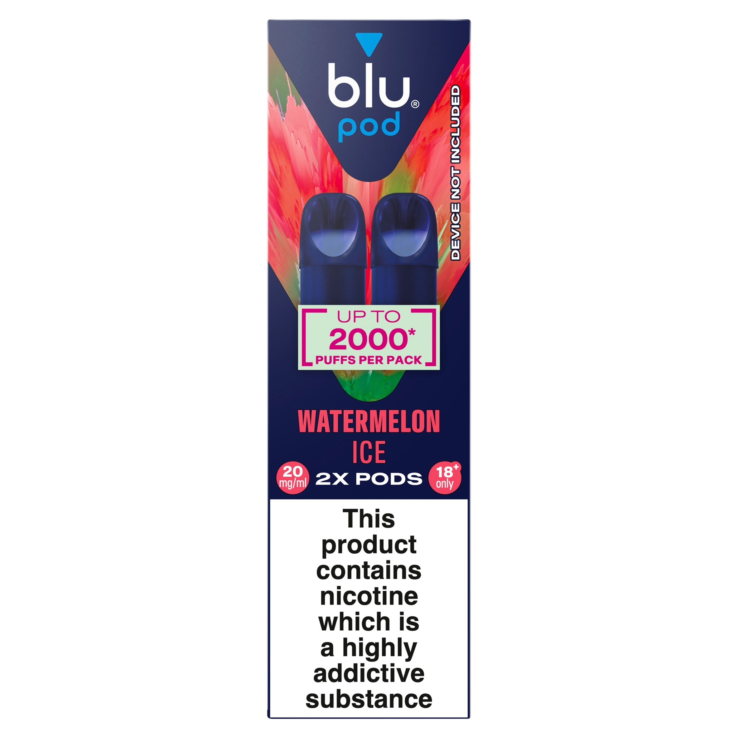 blu bar pod Watermelon Ice 20mg/ml 2 x 2ml