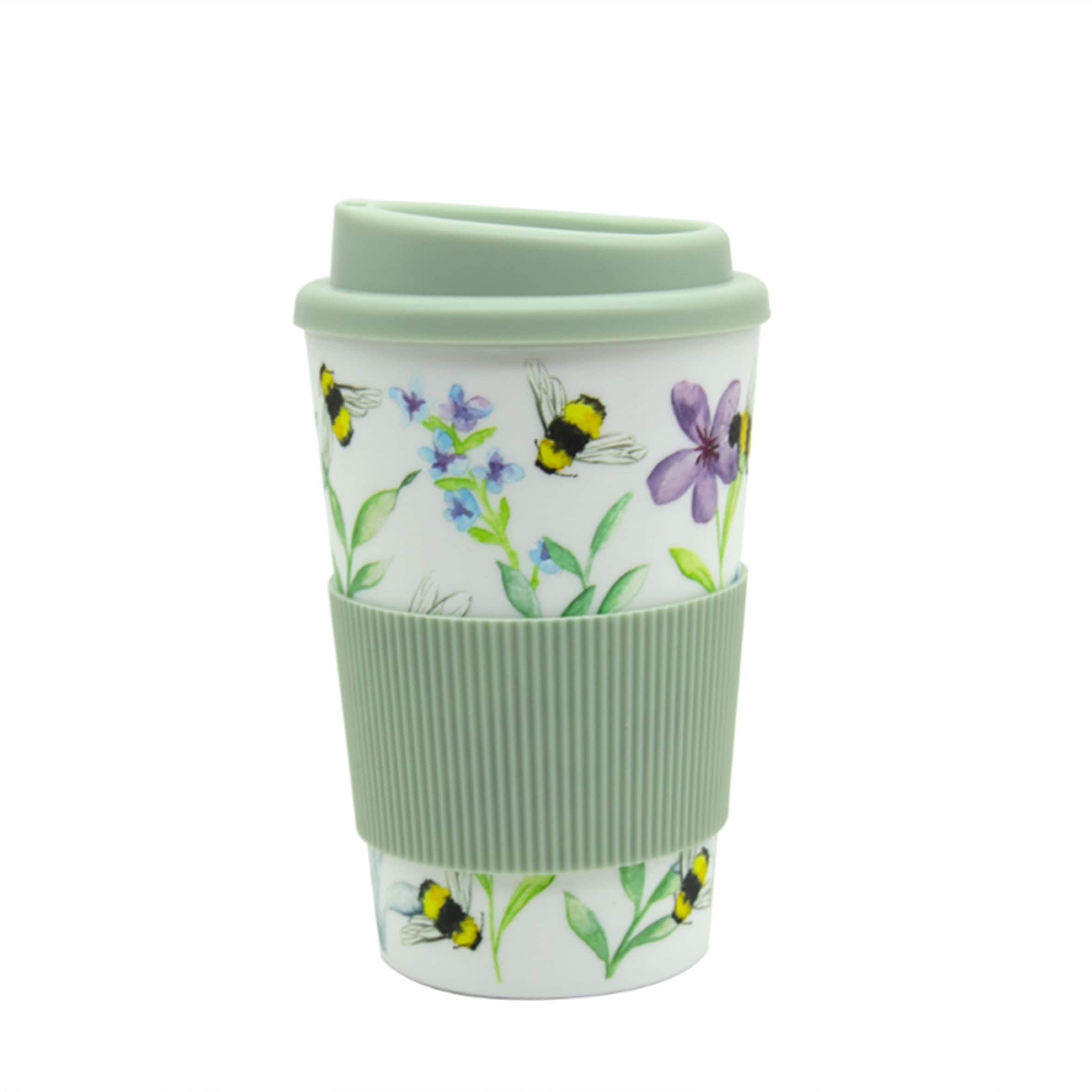 Tesco Bee All Over Print Coffee Cup 350ML
