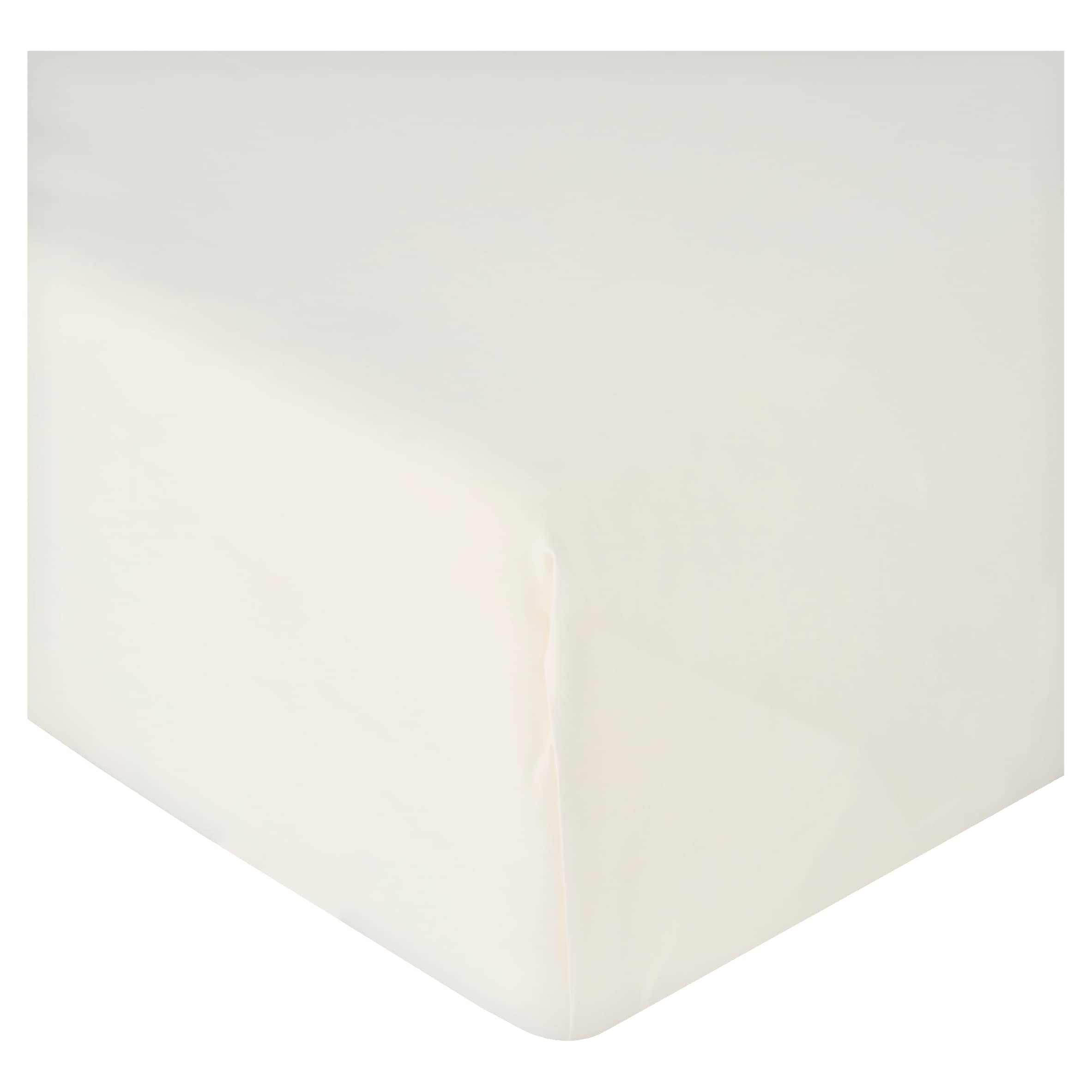 F&F Home Supersoft White Flat Sheet Single